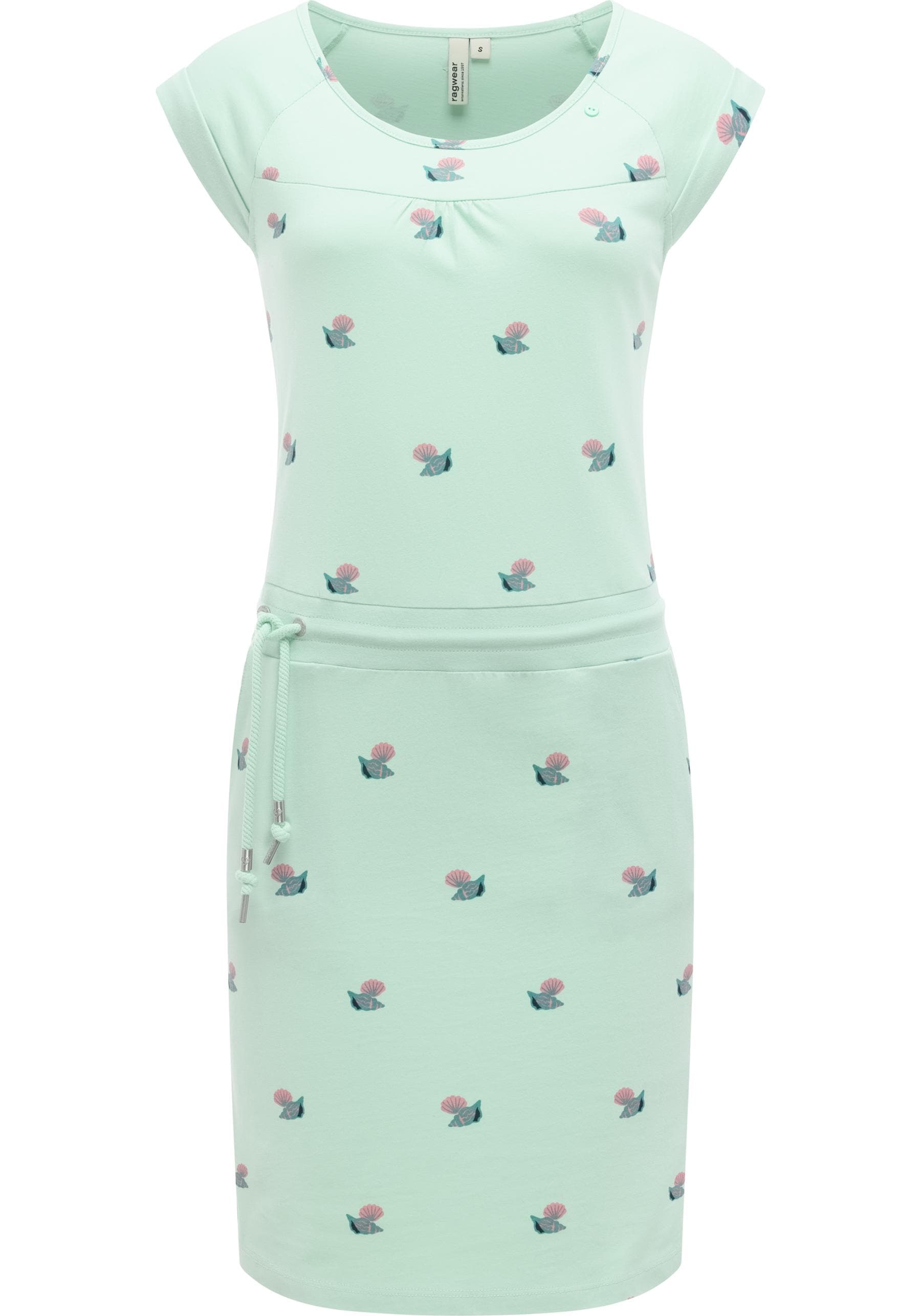 Ragwear Sommerkleid »Penellope Print YOUMODO« Außentaschen | Eingrifftaschen leichtes Strand-Kleid mit stylischem Print