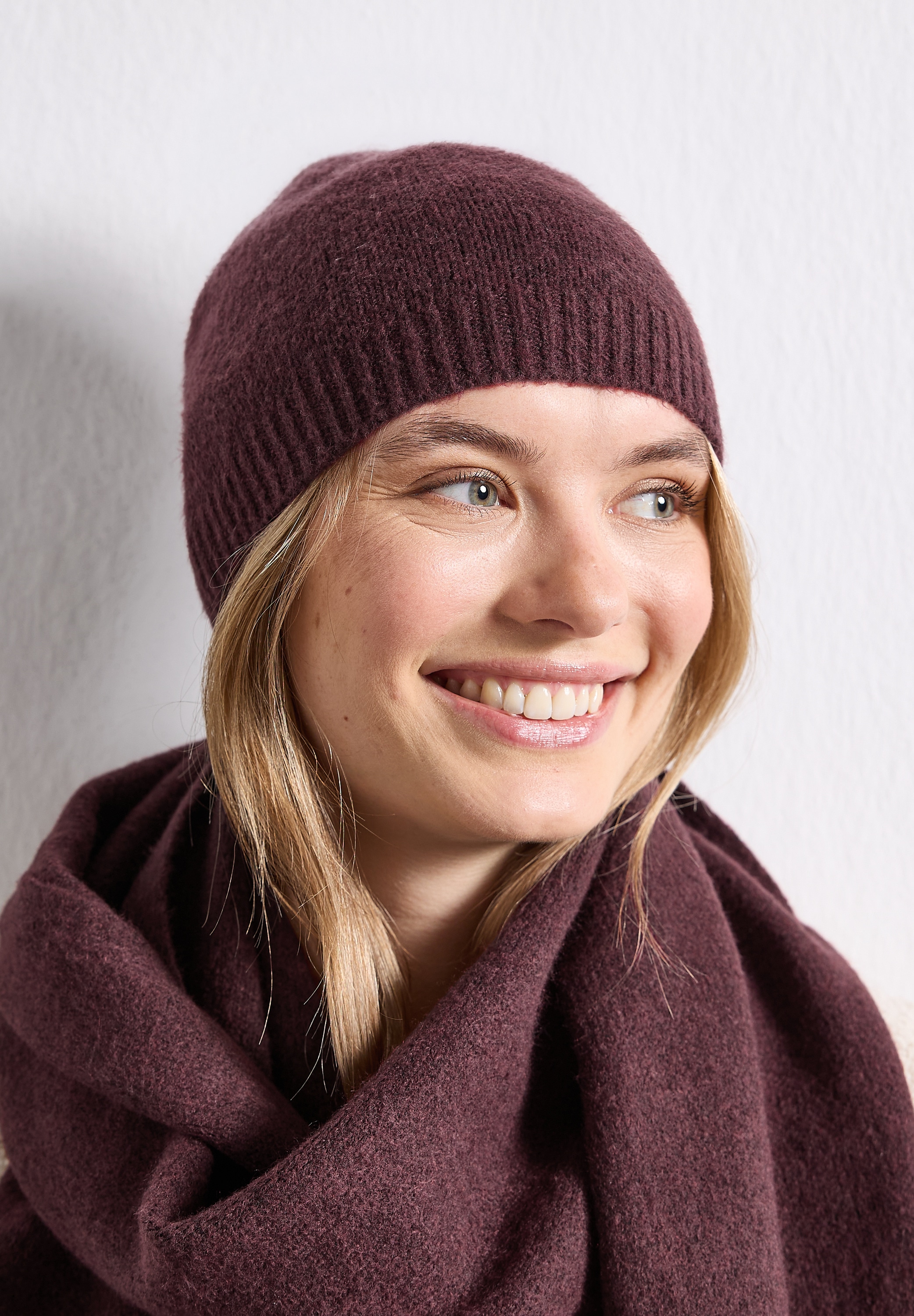STREET ONE Strickmütze aus Feinstrick