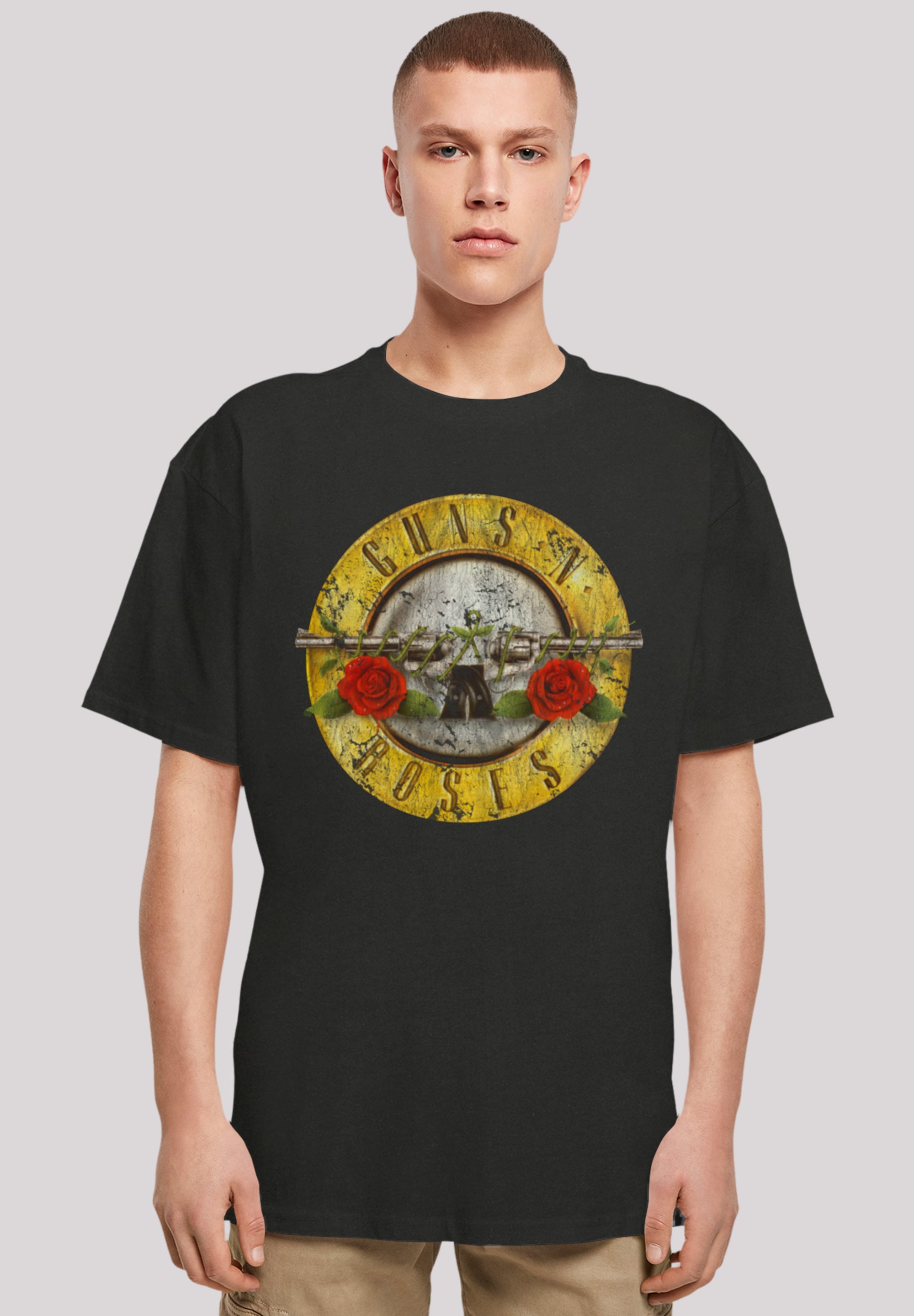 T-Shirt »Guns 'n' Roses Vintage Logo Black«, Premium Qualität