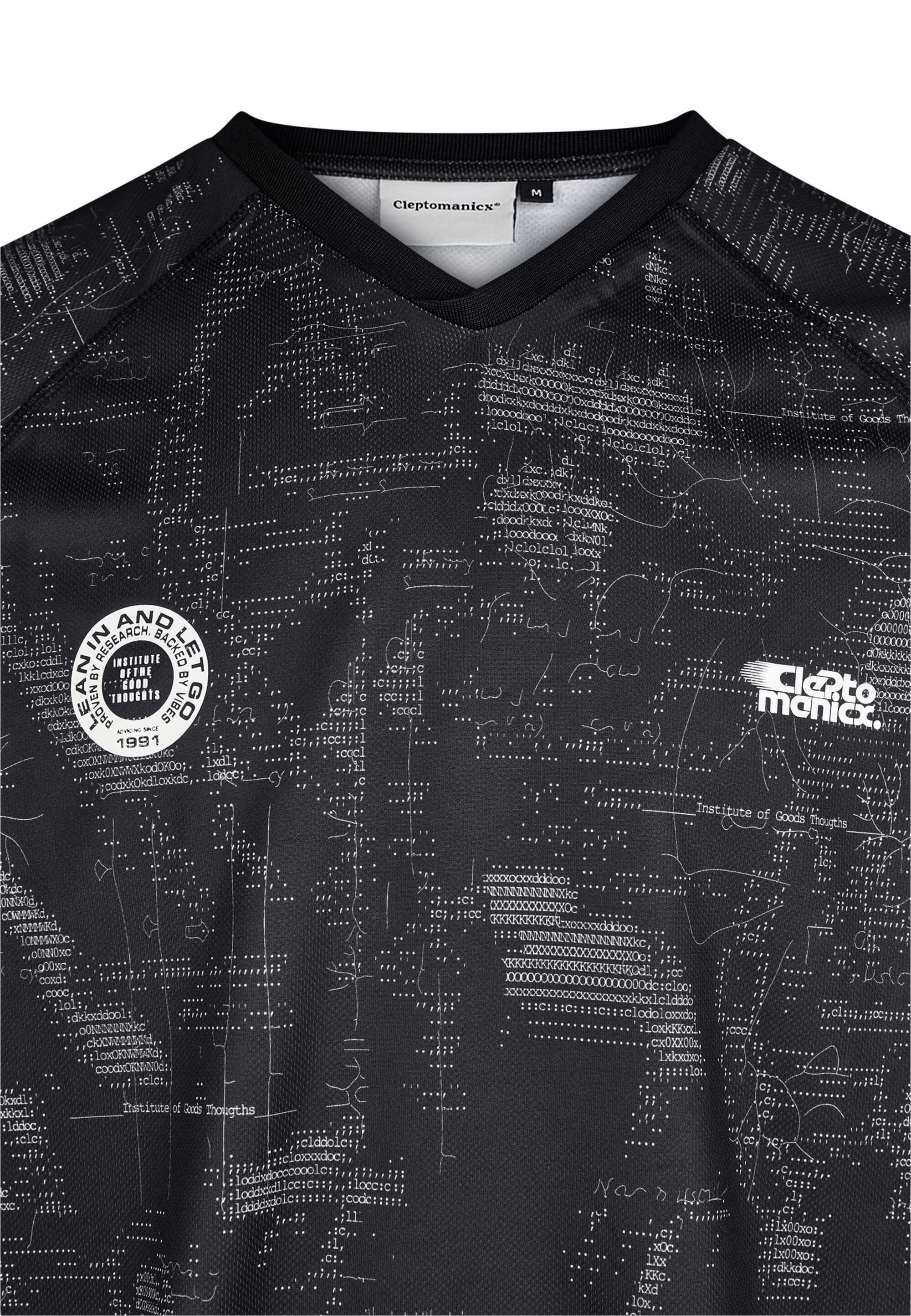 Cleptomanicx T-Shirt mit cooler Musterung