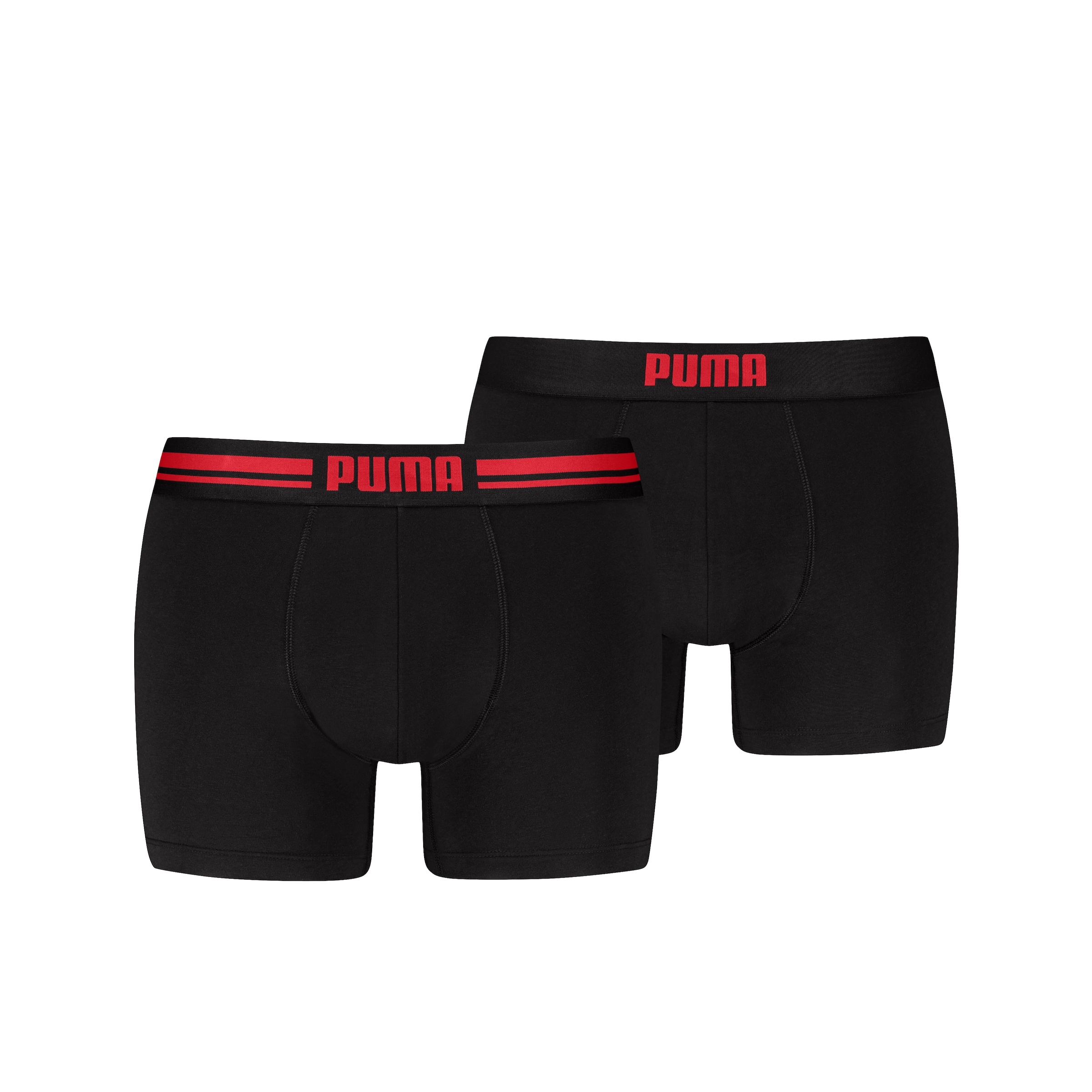 PUMA Boxershorts "PUMA MEN EVERYDAY PLACED LOGO BOXERS 2P" mit Logo Webbund