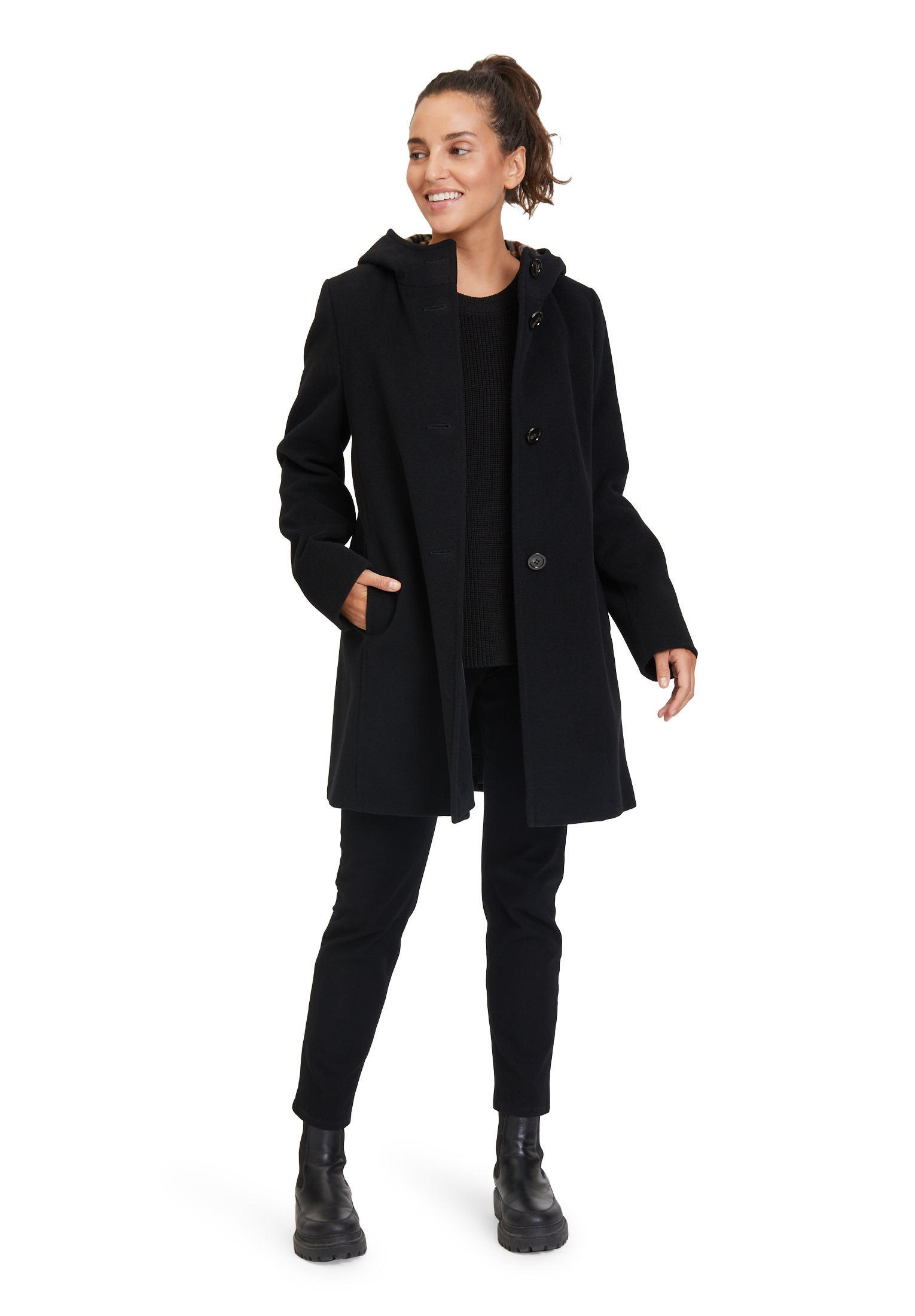 Gil Bret Kurzjacke »Gil Bret Kurzmantel mit Kapuze«, mit Kapuze