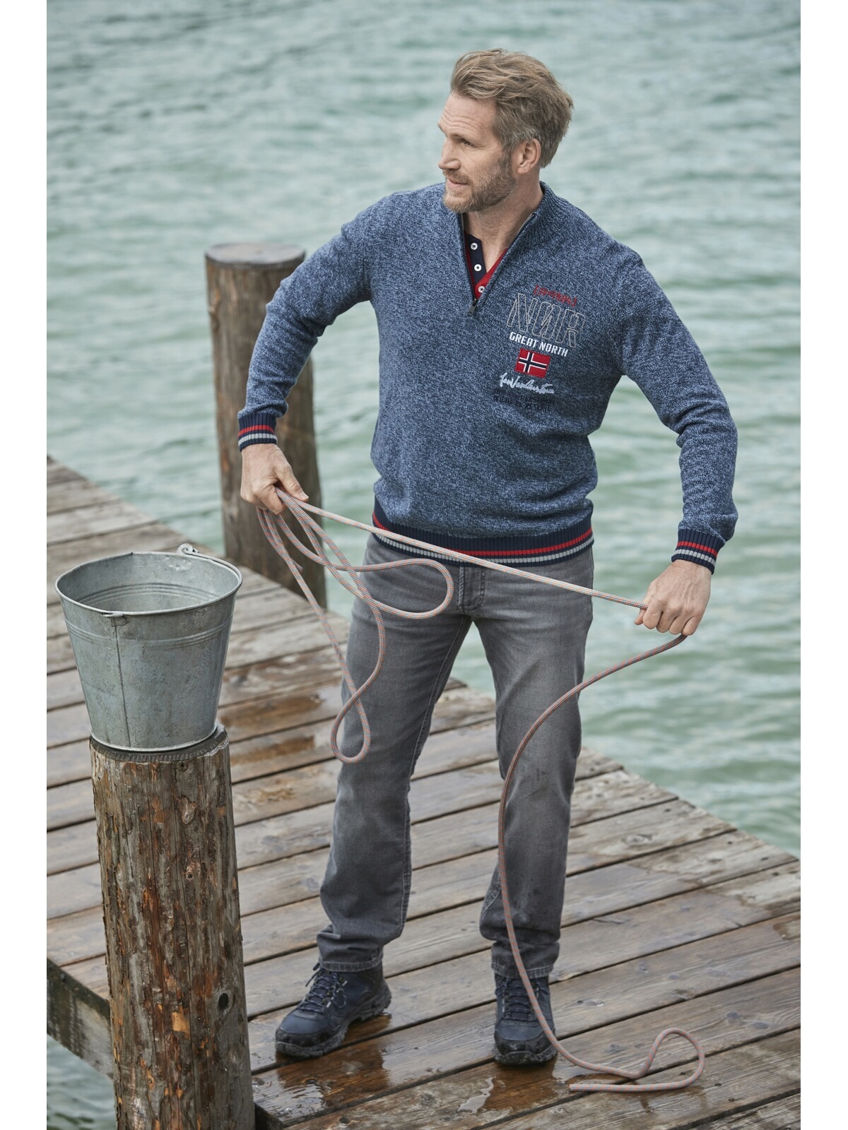 Jan Vanderstorm Troyer »Pullover CAJETAN«