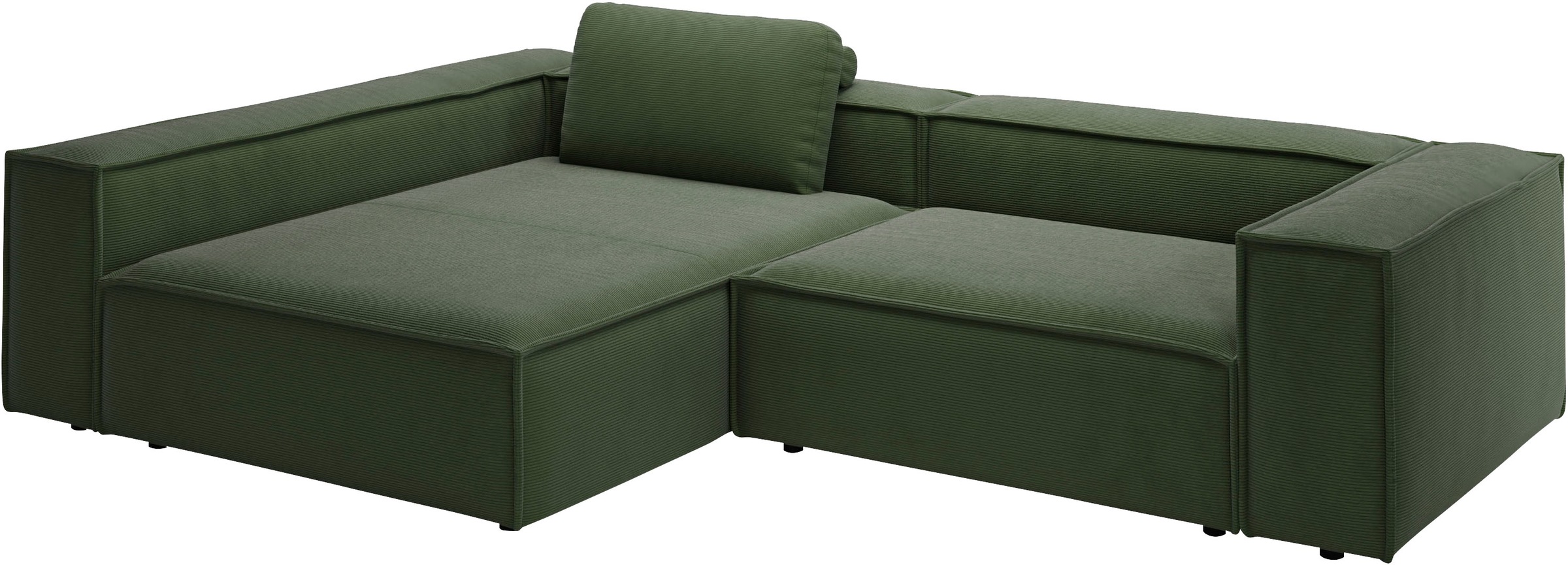 Places of Style Ecksofa »Watertown, moderne XXL L-Form, 306 cm breit«, Komfortabel mit tiefer Sitzfläche – ideal für große Wohnräume