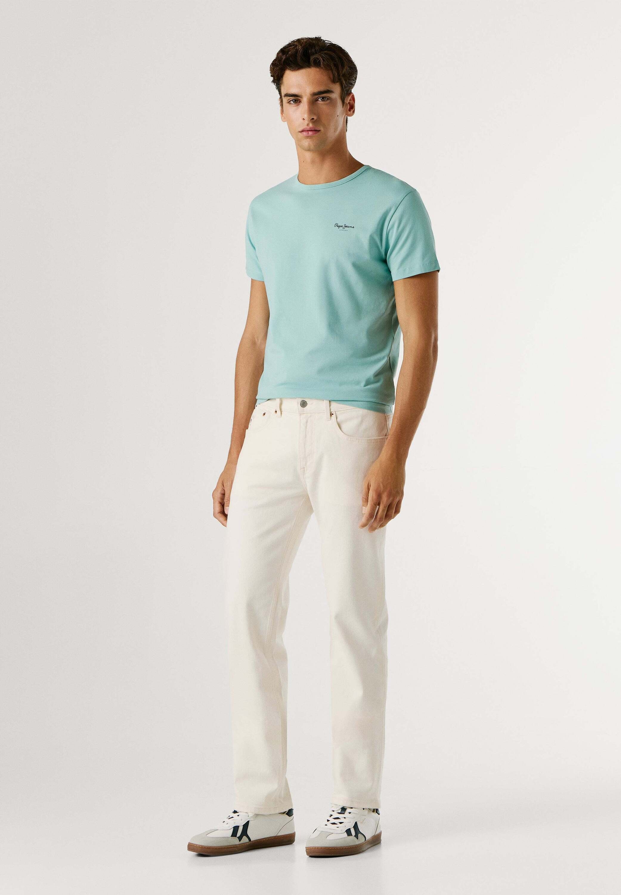 Pepe Jeans Straight-Jeans »straight leg jeans STRAIGHT JEANS CASH FS ECRU«