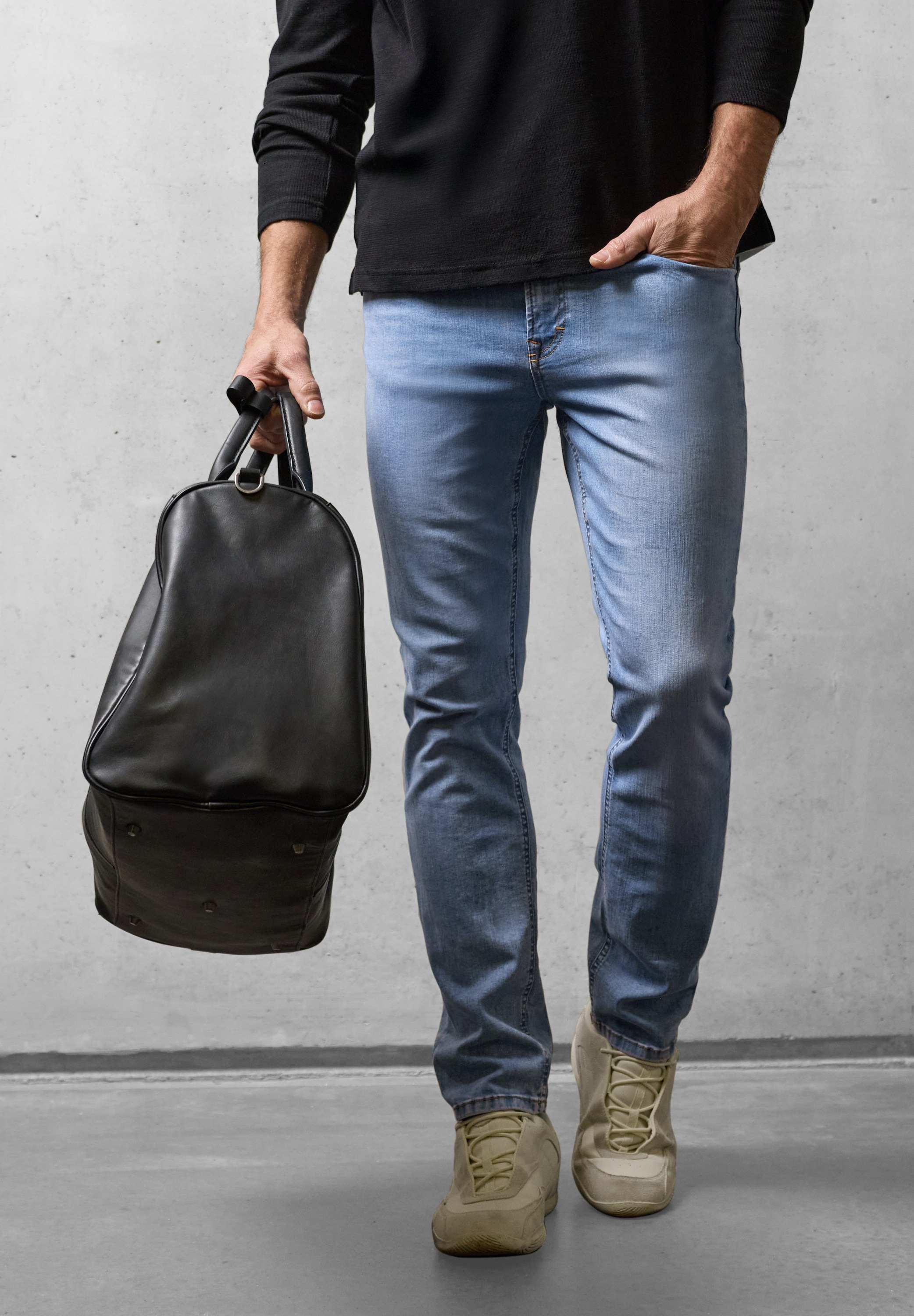 STREET ONE MEN Slim-fit-Jeans 5-Pocket-Style günstig online kaufen