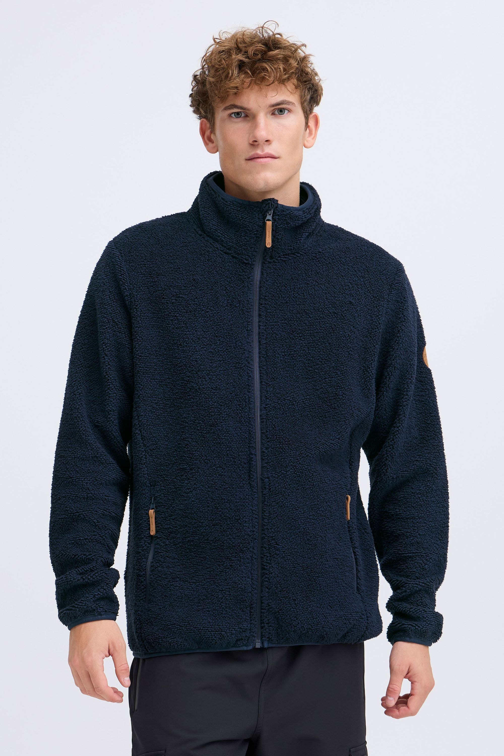 North Bend Fleecejacke »Fleecejacke NBSteve M«, ohne Kapuze