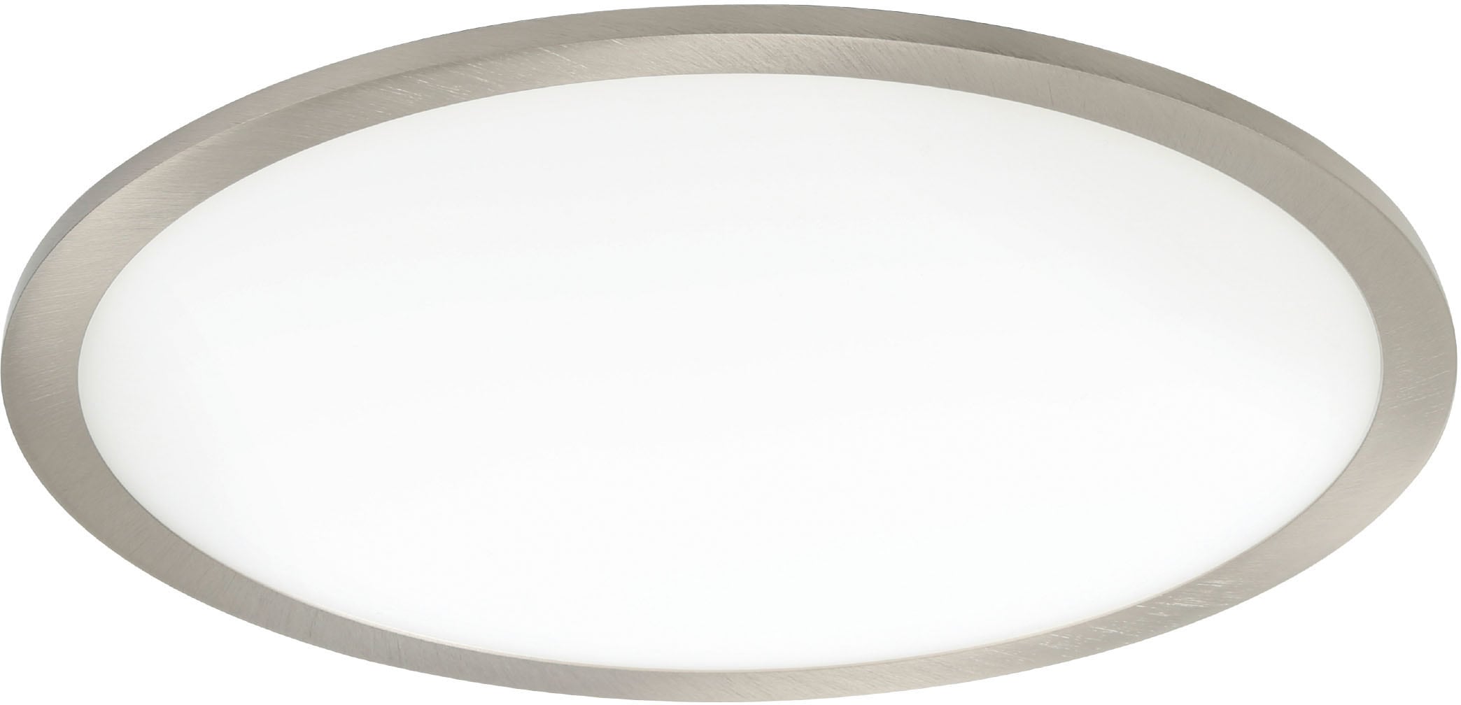 EGLO Deckenleuchte »FUEVA FLEX«, Ø 22,5 cm, Einbauleuchte flach, Lampe Decke geringe Einbautiefe 25mm