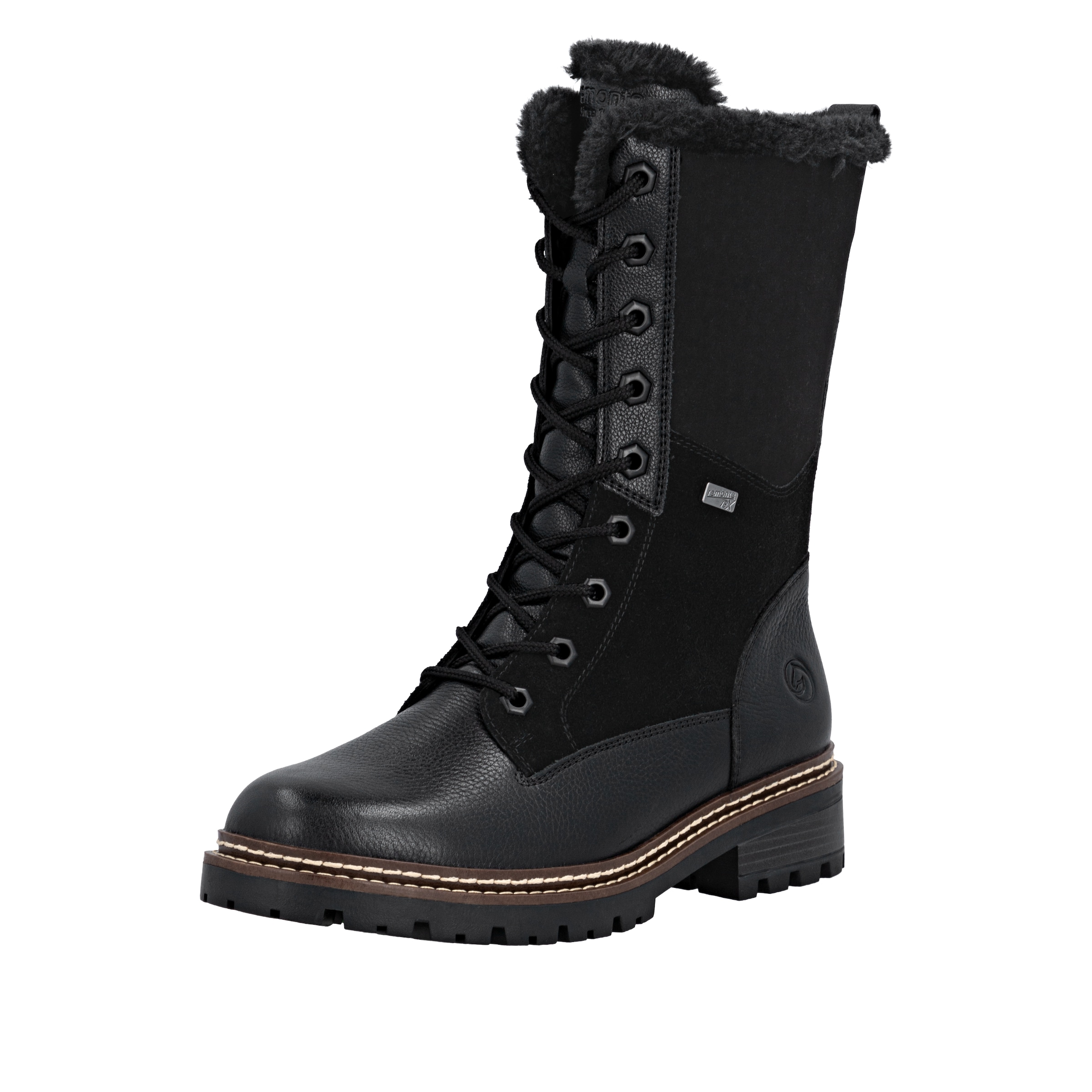 Remonte Schnürstiefel "FIBER GRIP", Schnürboots, Winterboots, Profilsohle, günstig online kaufen