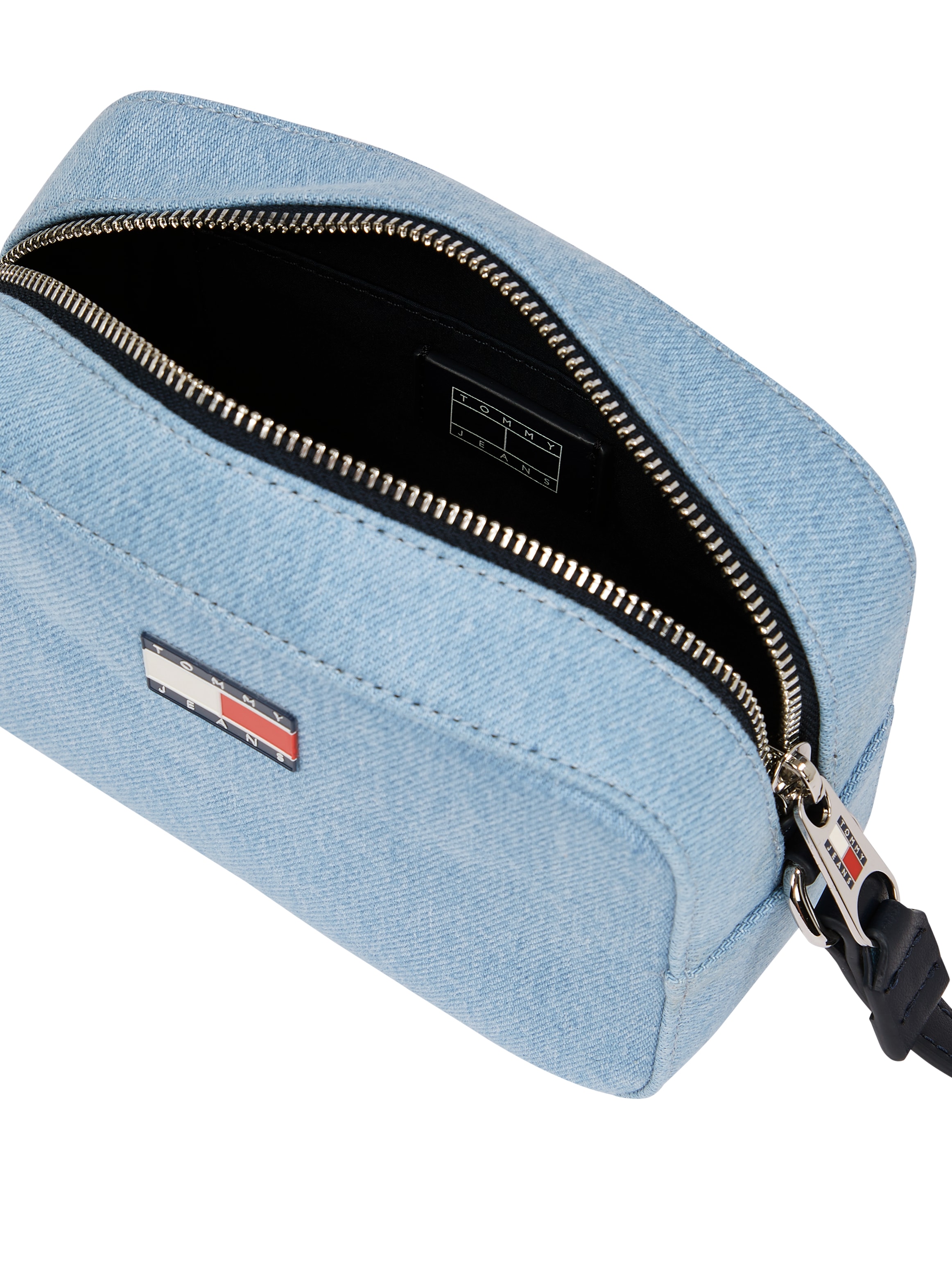 Tommy Jeans Kameratasche »TJW ESS MUST CAMERA BAG DENIM«, Damen Umhängetasche, Schultertasche, Mini Bag mit Logoflagge