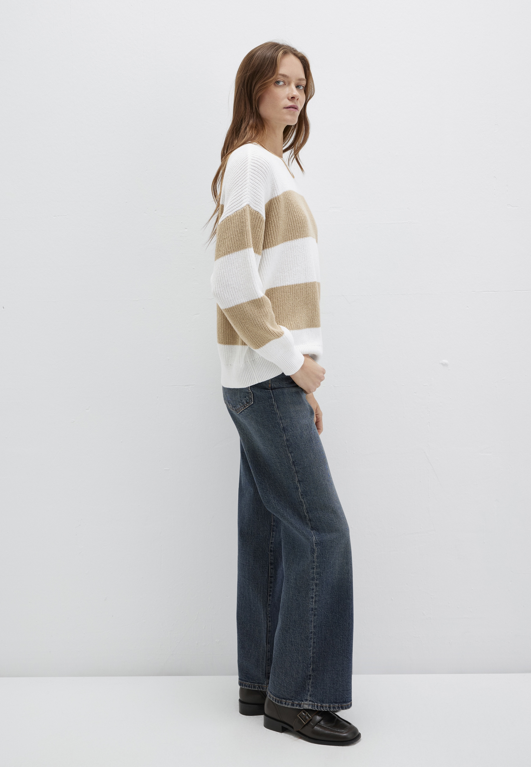 Mavi Strickpullover »STRIPED SWEATER« Pullover gestreift