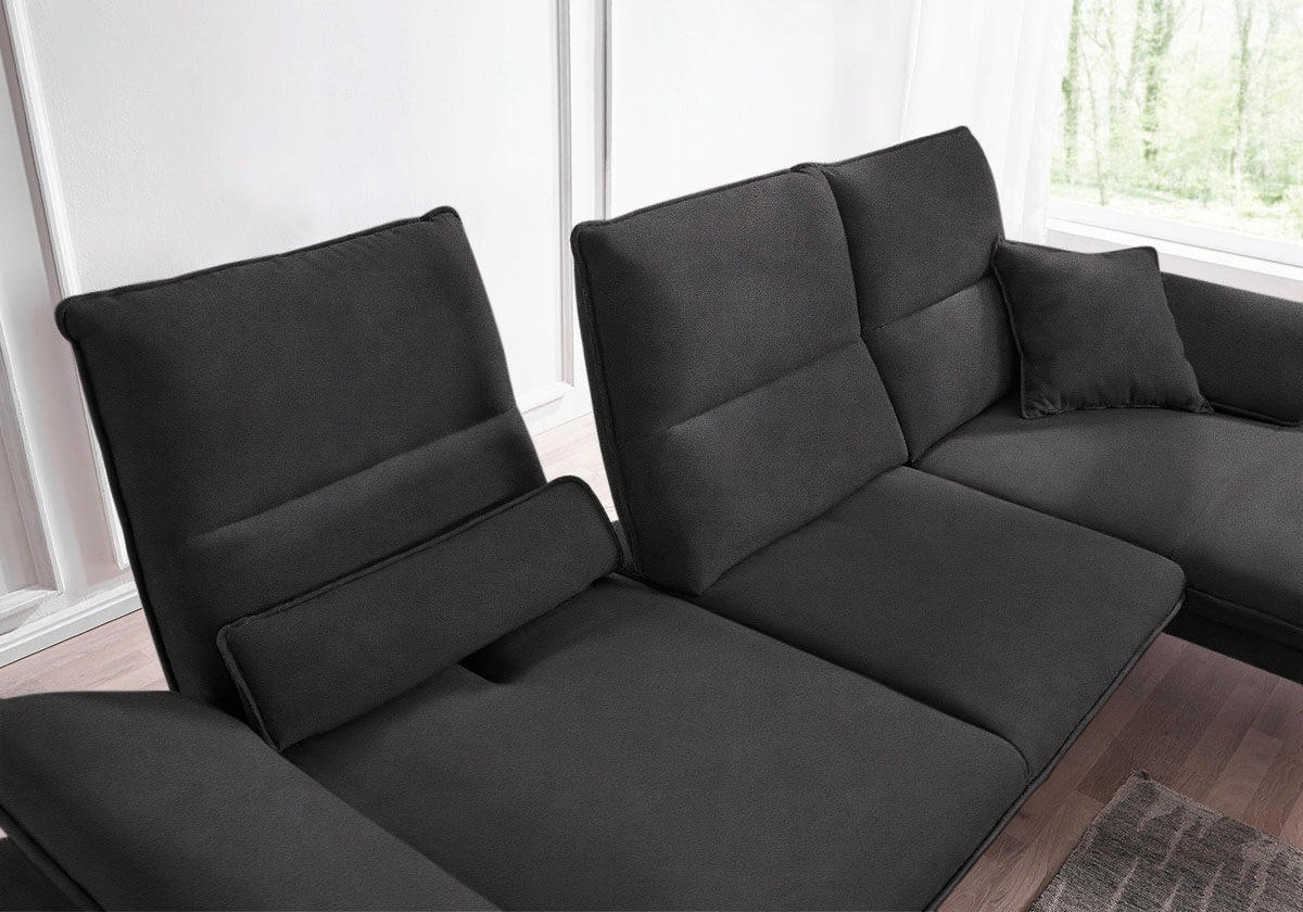 W.SCHILLIG Ecksofa "broadway, Designsofa mit tollem Sitzkomfort", Sitztiefe günstig online kaufen