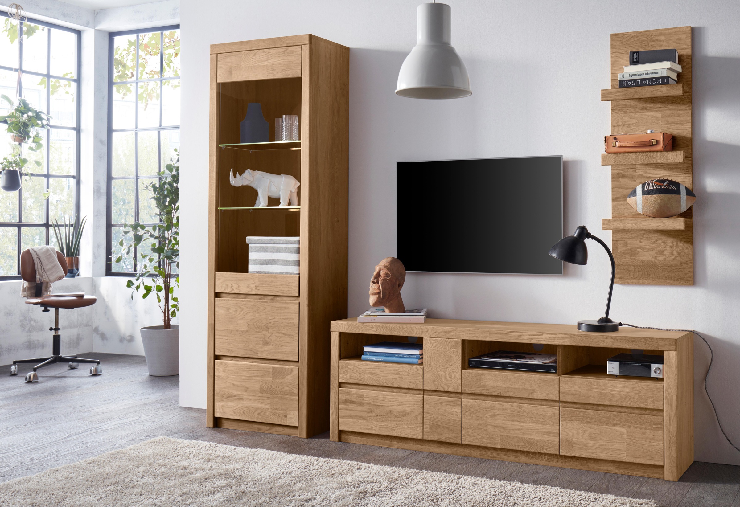 Thumbnail - Home affaire Wohnwand "Silkeborg" Set, 3 Stk. tlg.