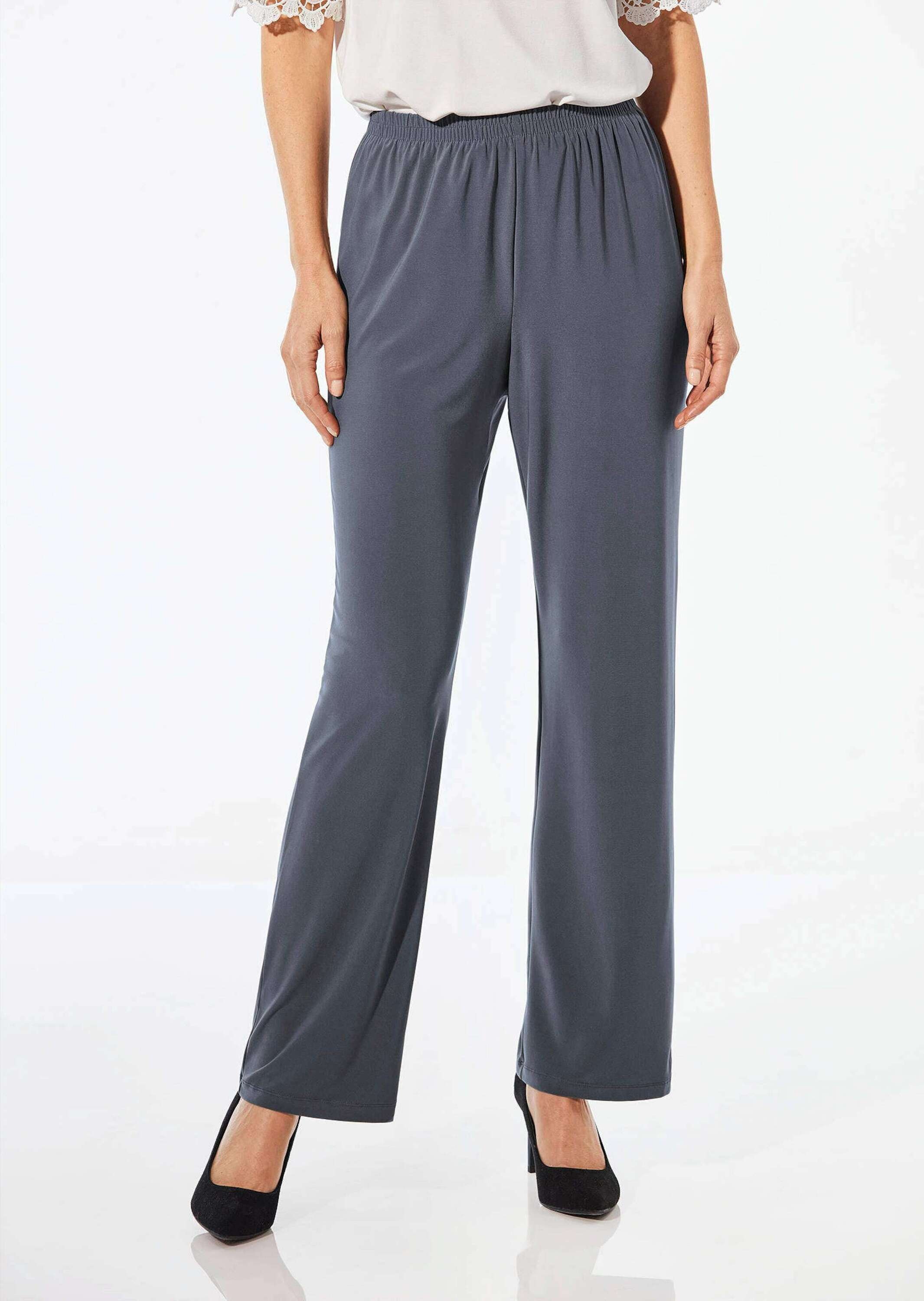 Goldner Slinky Trousers Dark Gray 38 2