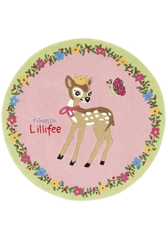 Prinzessin Lillifee Kinderteppich »LI-2935-01« ovali Kontu...