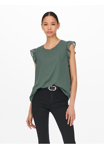 Shirtbluse »ONLANN STAR S/L FRILL TOP NOOS PTM«