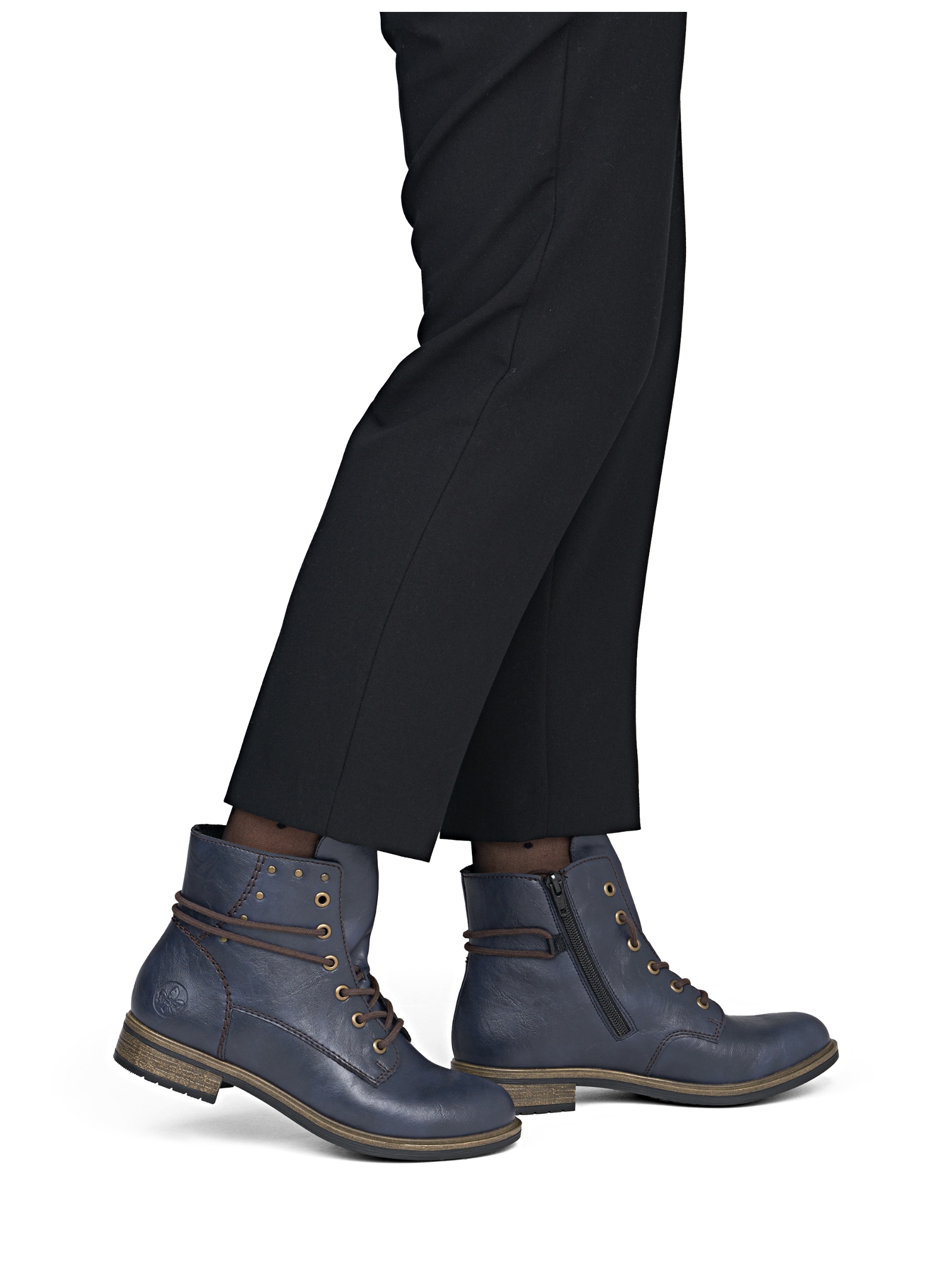 Rieker Schnürstiefelette »Rieker Stiefelette Lederimitat«