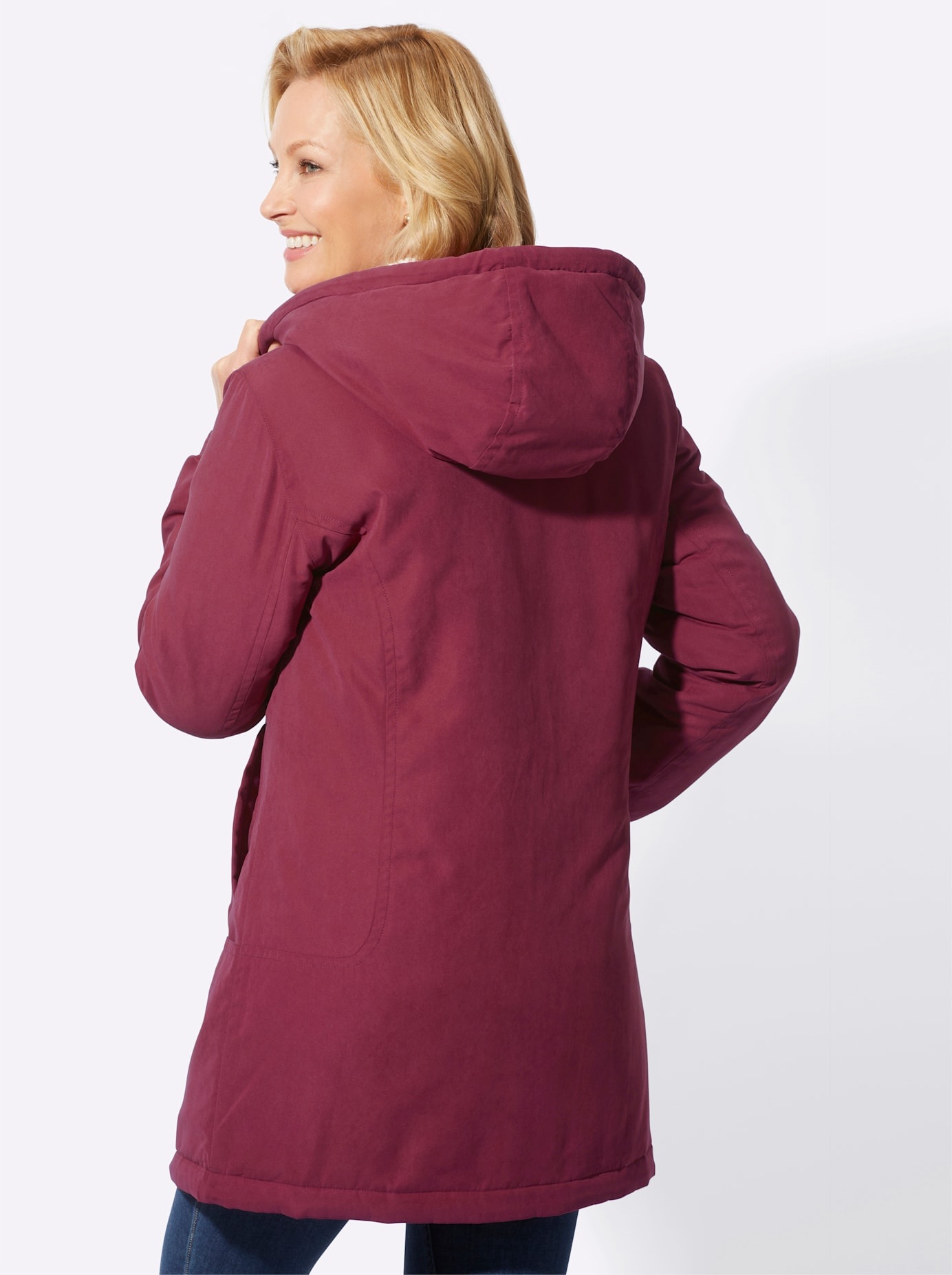 Classic Basics Langjacke, mit Kapuze günstig online kaufen