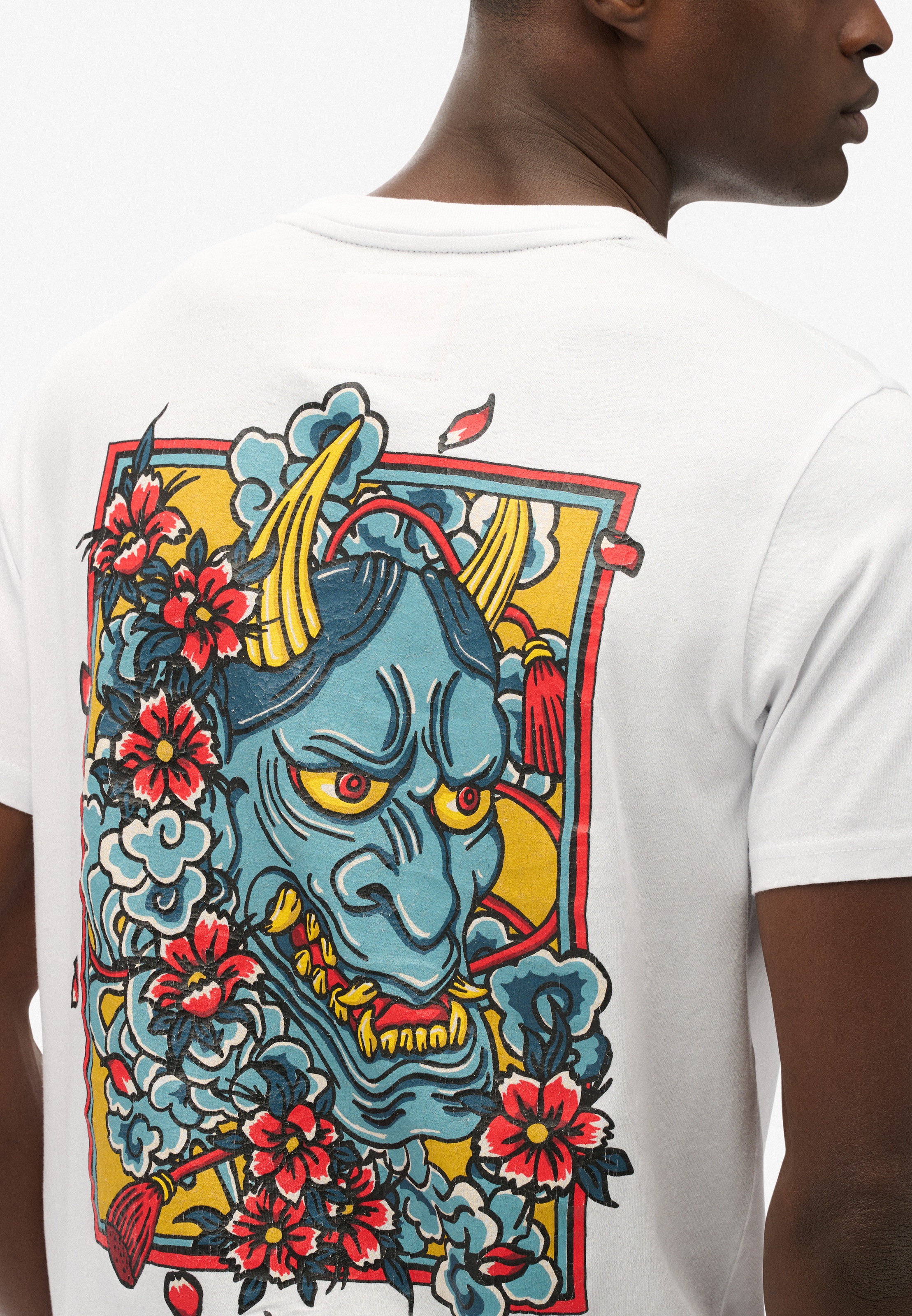 Superdry Rundhalsshirt »VL TOKYO RELAXED TEE«, mit coolem Tattoo-Print