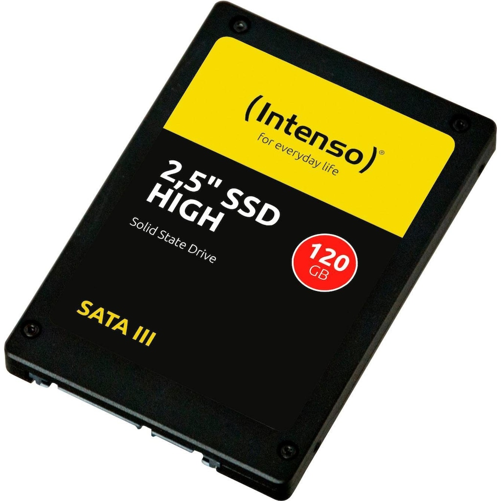 Intenso interne SSD »HIGH«, 2,5 Zoll, Anschluss SATA III