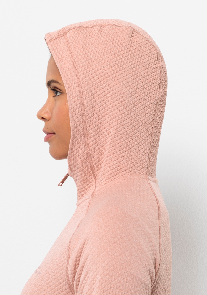 Jack Wolfskin Kapuzenfleecejacke »FERNWEH HOODED JKT W«, mit Kapuze