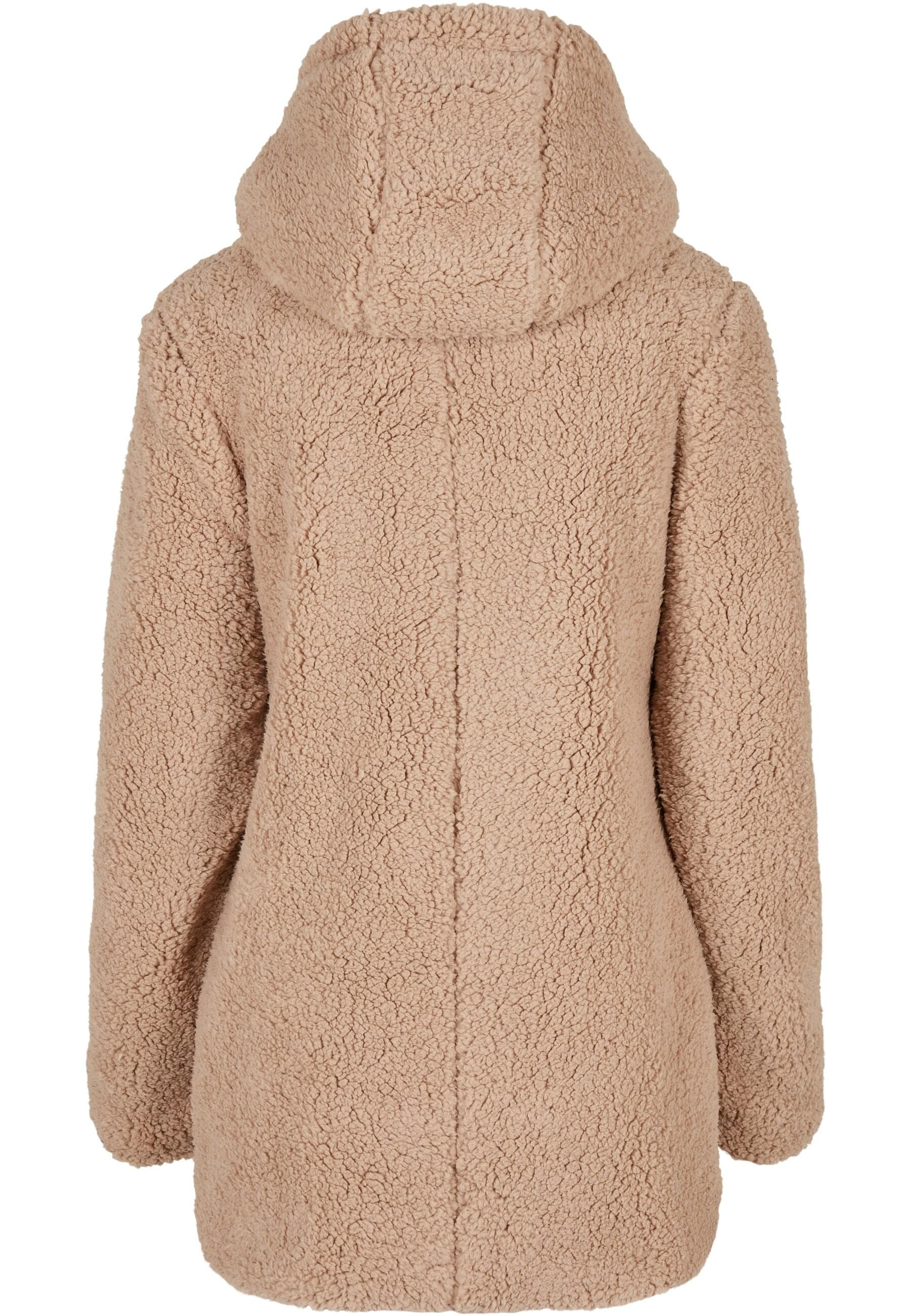 URBAN CLASSICS Allwetterjacke »Urban Classics Damen Ladies Sherpa Jacket«, (1 St.), mit Kapuze