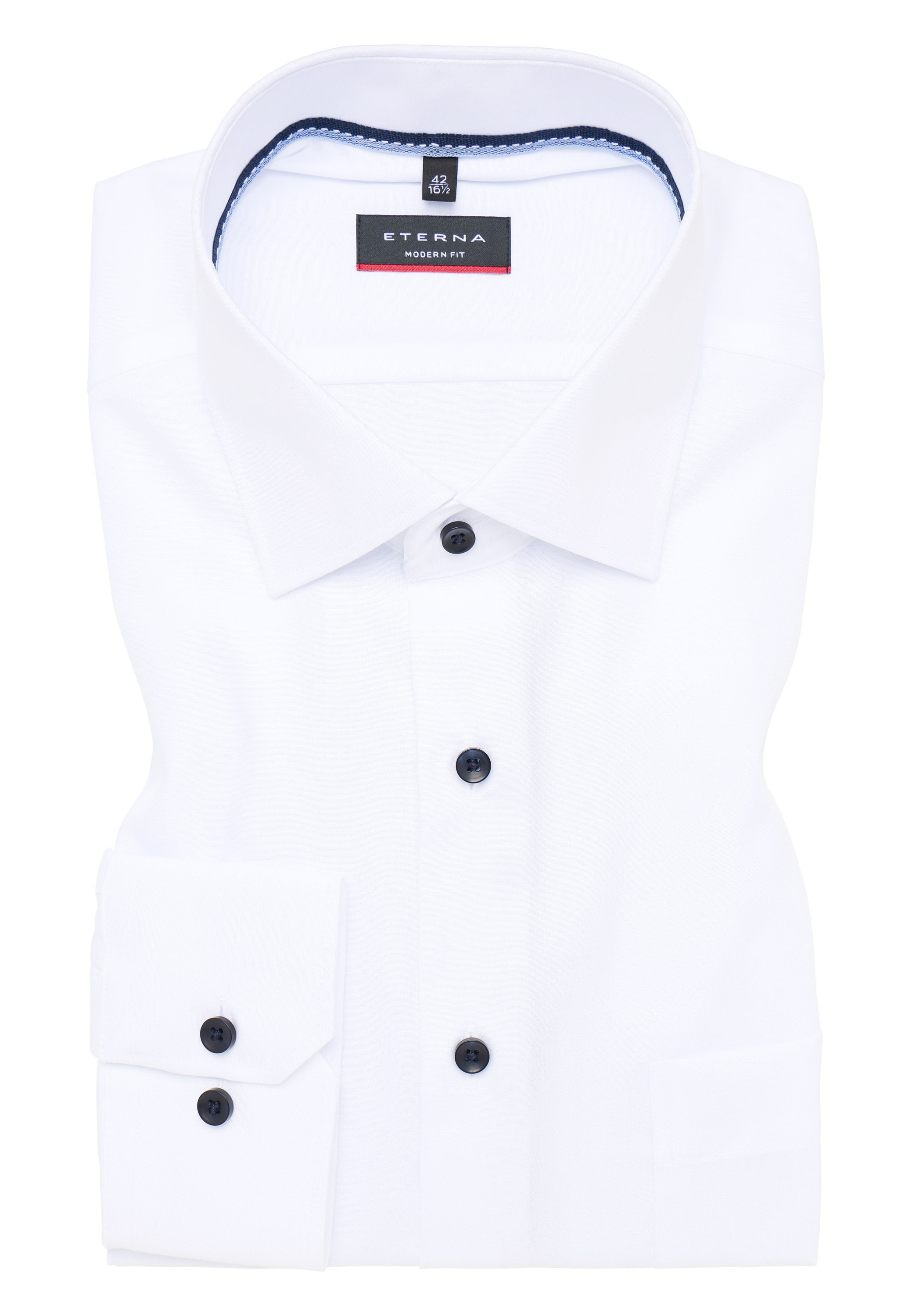 Eterna Langarmhemd »MODERN FIT« NON IRON (bügelfrei)