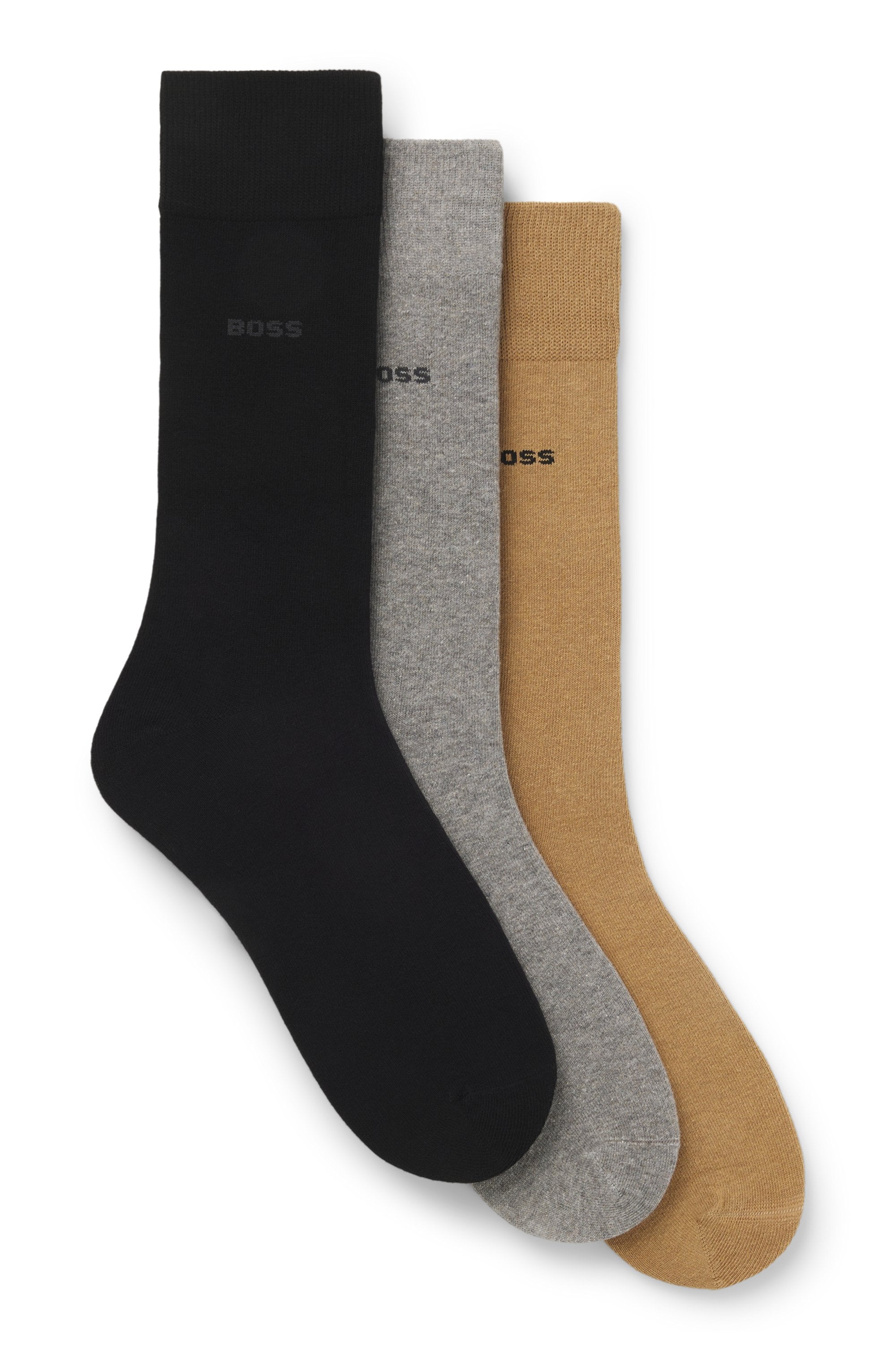 BOSS Socken "GiftSet Uni" Neuheit, in einer Geschenkbox, unifarben günstig online kaufen