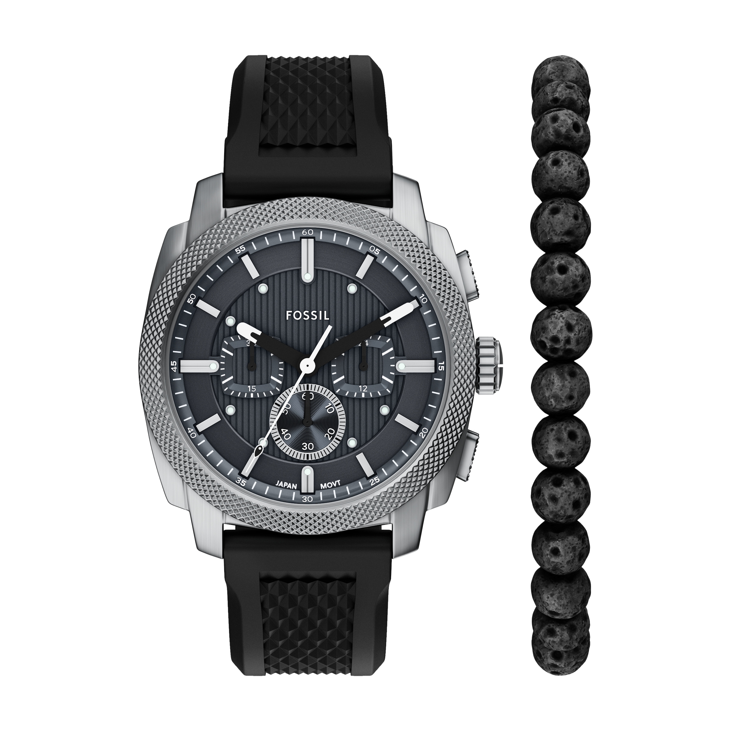 Fossil FS6145SET Machine Chronograph Watch Black 2