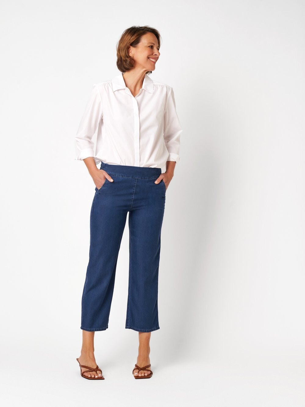 Relaxed Weite Jeans »Scarlet 3/4« in 3/4-Länge