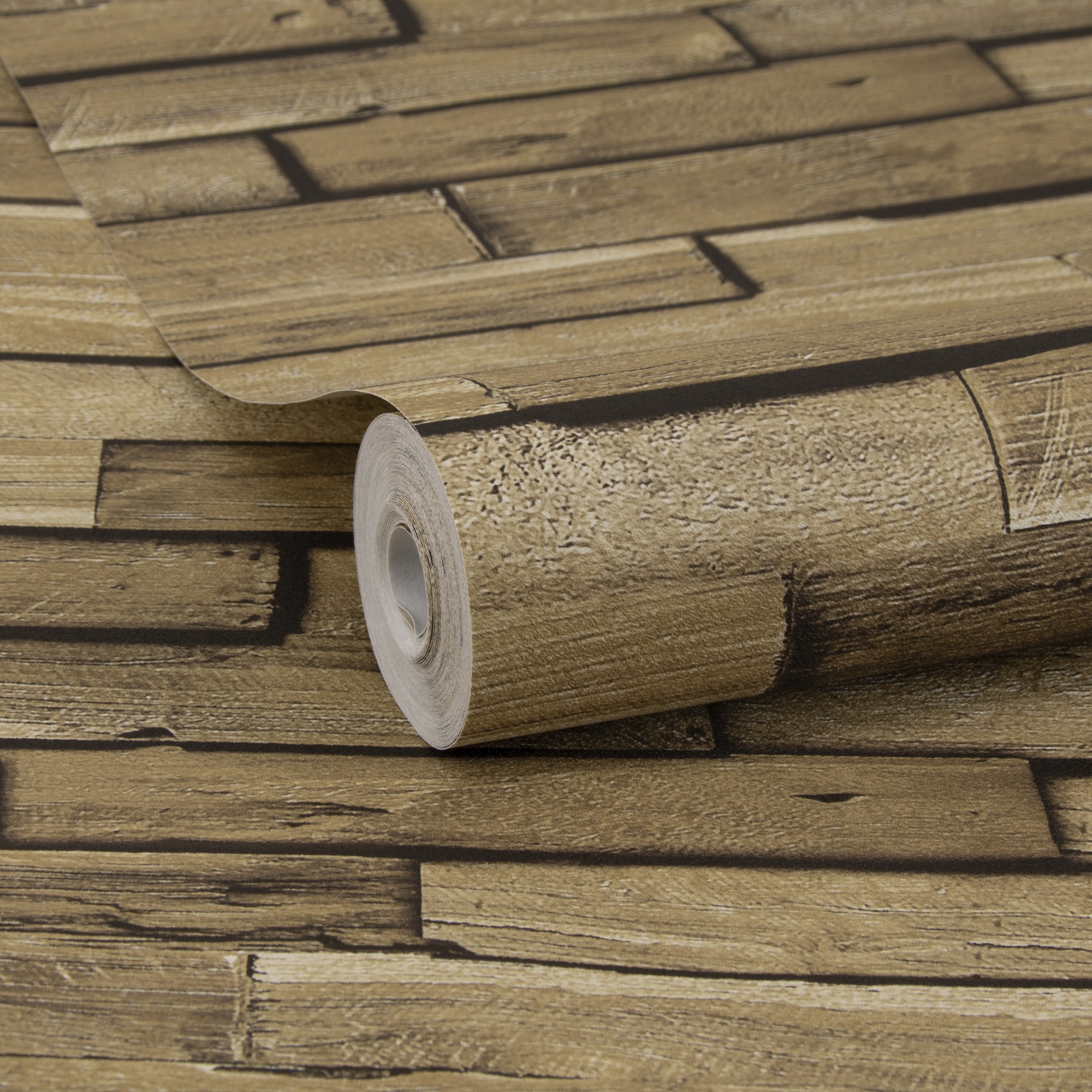 Easy Decor Vliestapete »3D Holz Effekt«, Holz, Design Tapeten