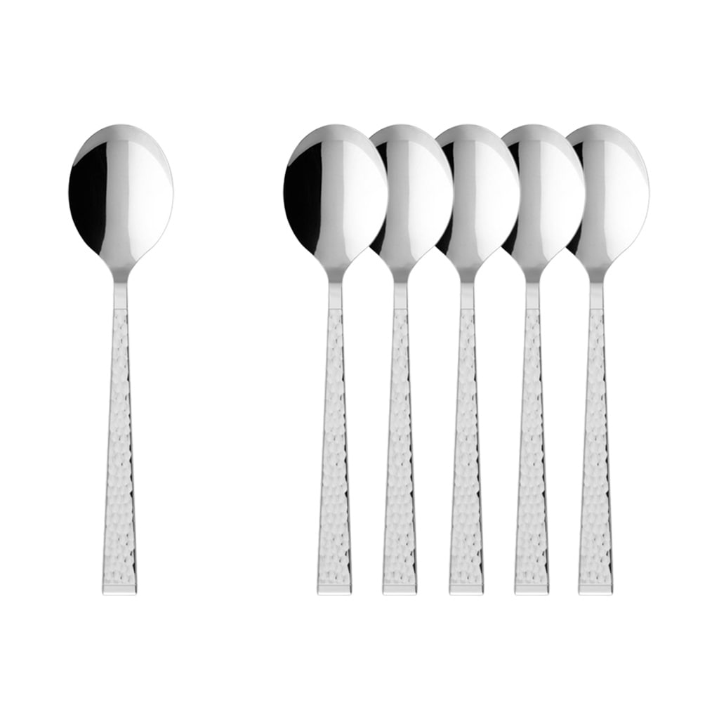 Villeroy & Boch Esslöffel "Tafellöffel Blacksmith 202 mm 6er Set silber" Spülmaschinenfest