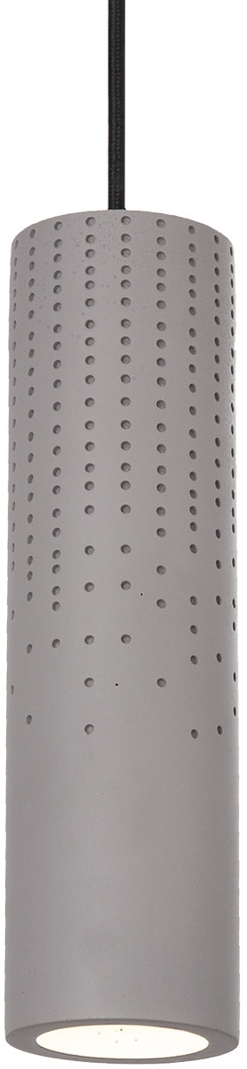 PACO HOME Pendelleuchte "BAROLL", 1, Ø 7cm, blau, Esszimmer, Leuchten, LED, GU10, Lampe Für Wohnzimmer Esszimmer Küche, Höhenverstellbar