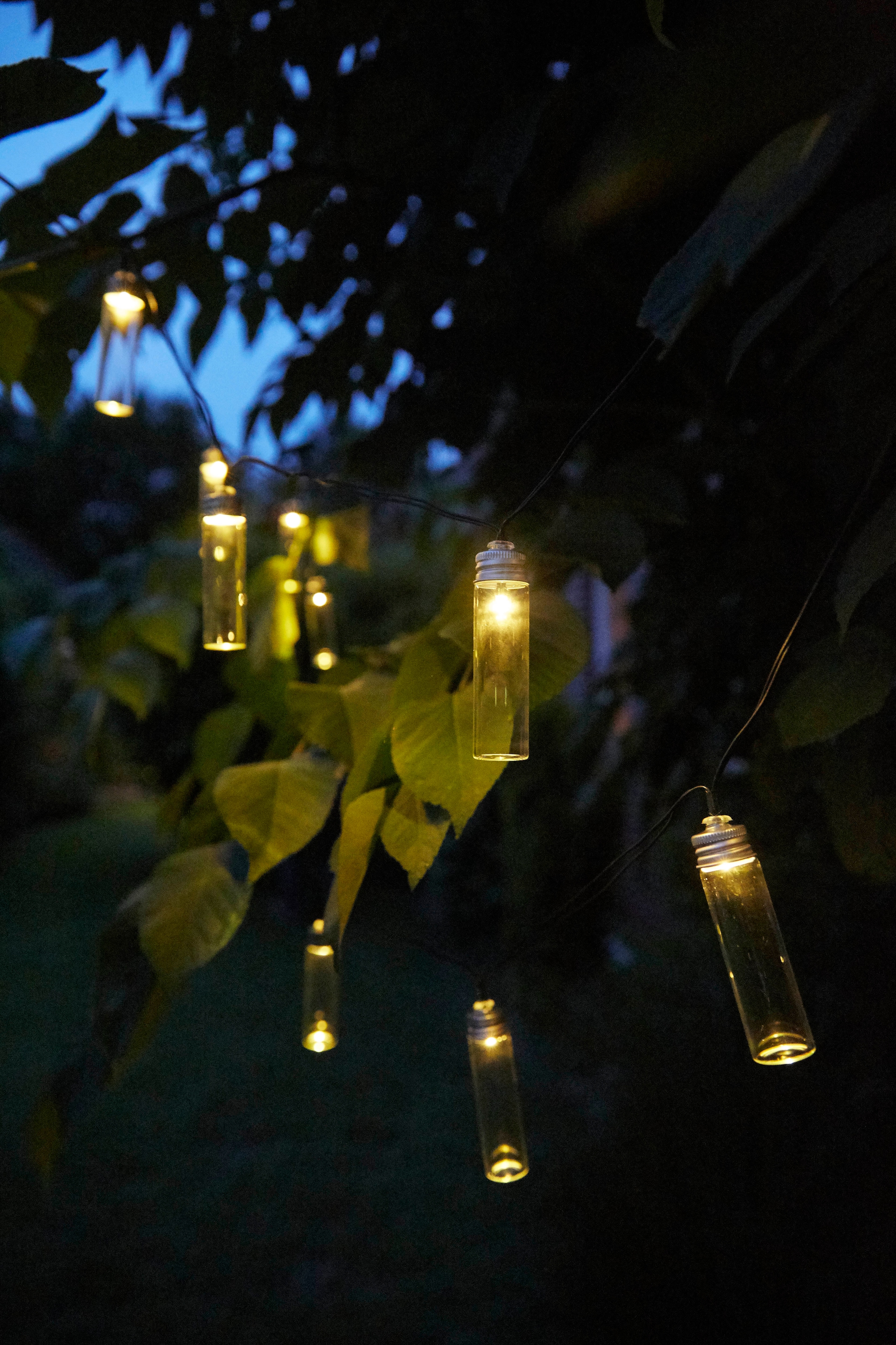 LUXFORM LED-Lichterkette »Luxform Solar Monte Gordo«, 1 St.-flammig, LED-Lichterkette, Solarenergie, IP44