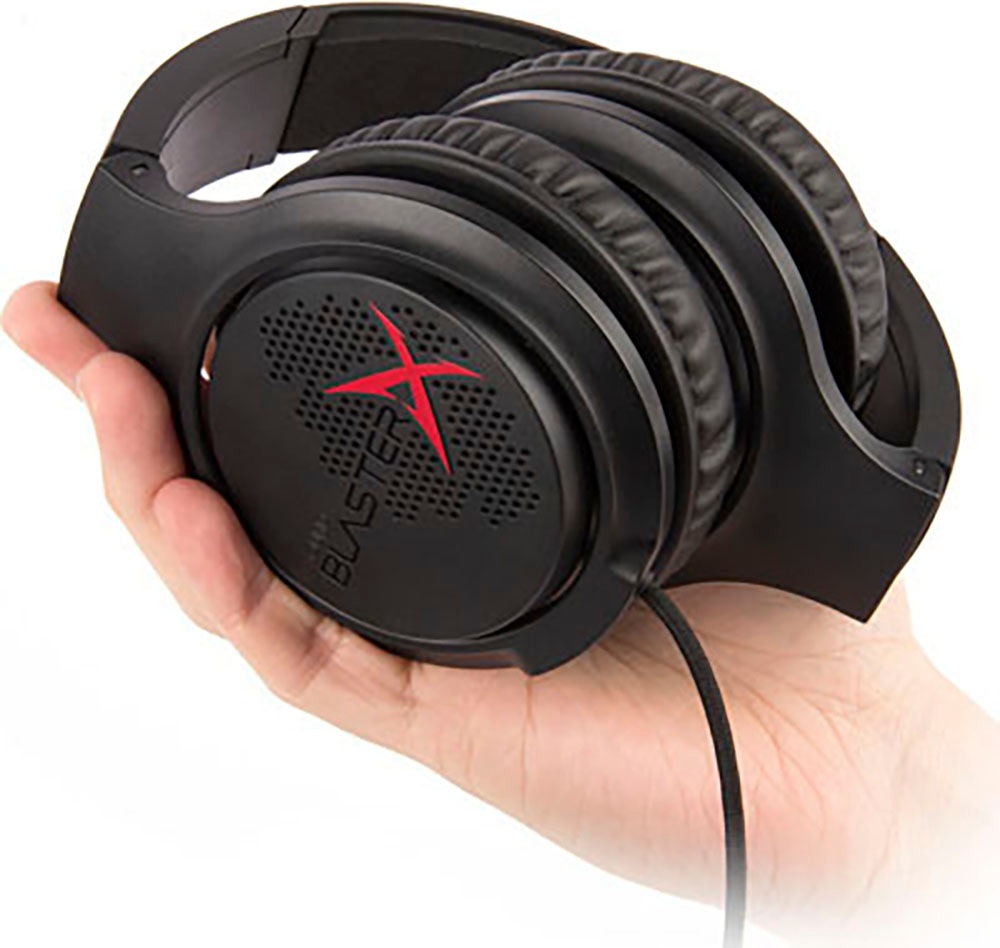 Creative Gaming-Headset »Sound BlasterX H3«, Mikrofon abnehmbar- Rauschunterdrückung, für PC, PS4 und XBOX One | BAUR