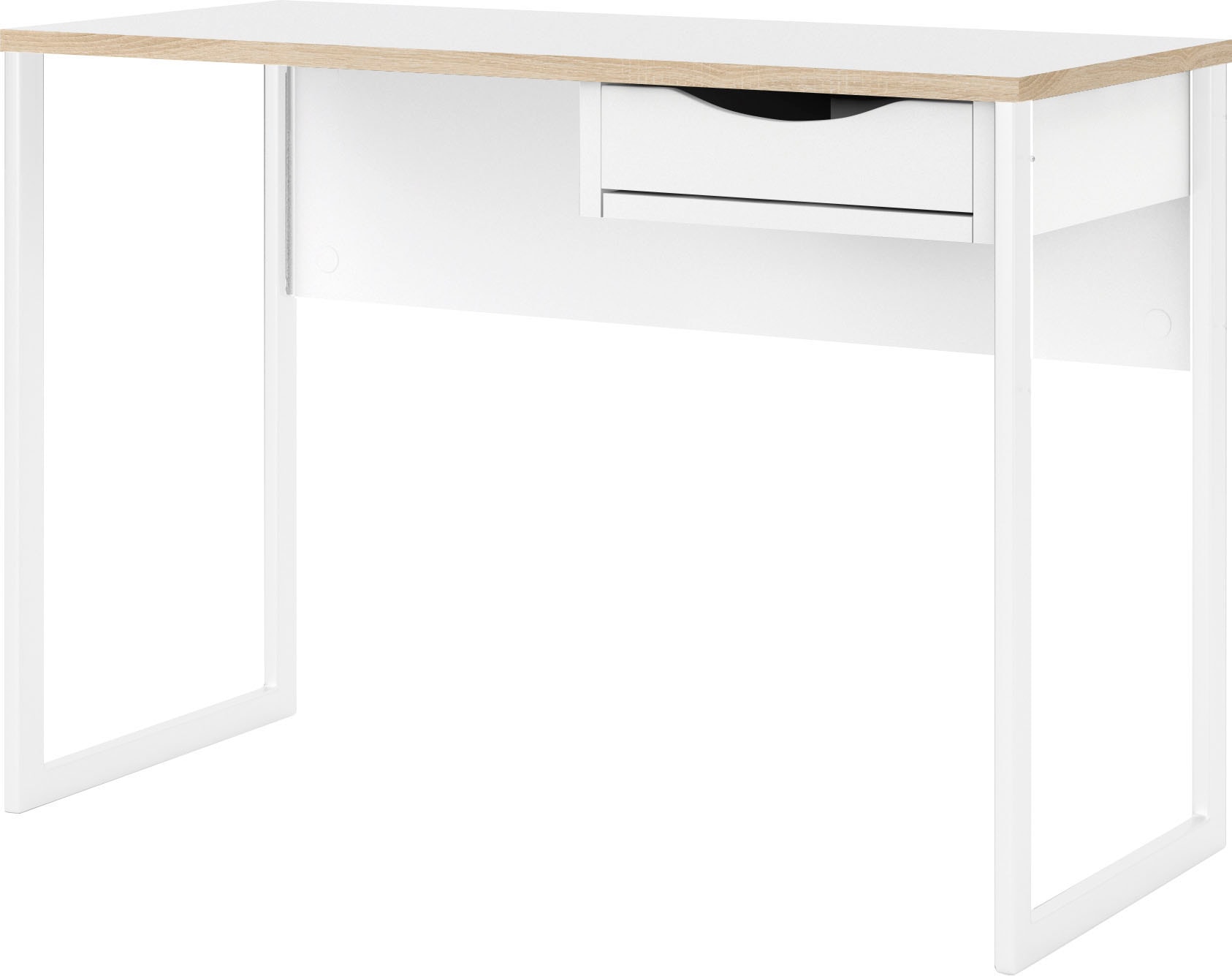 INOSIGN Schreibtisch »Plus«, mit vielen Stauraummöglichkeiten, zeitloses Design
