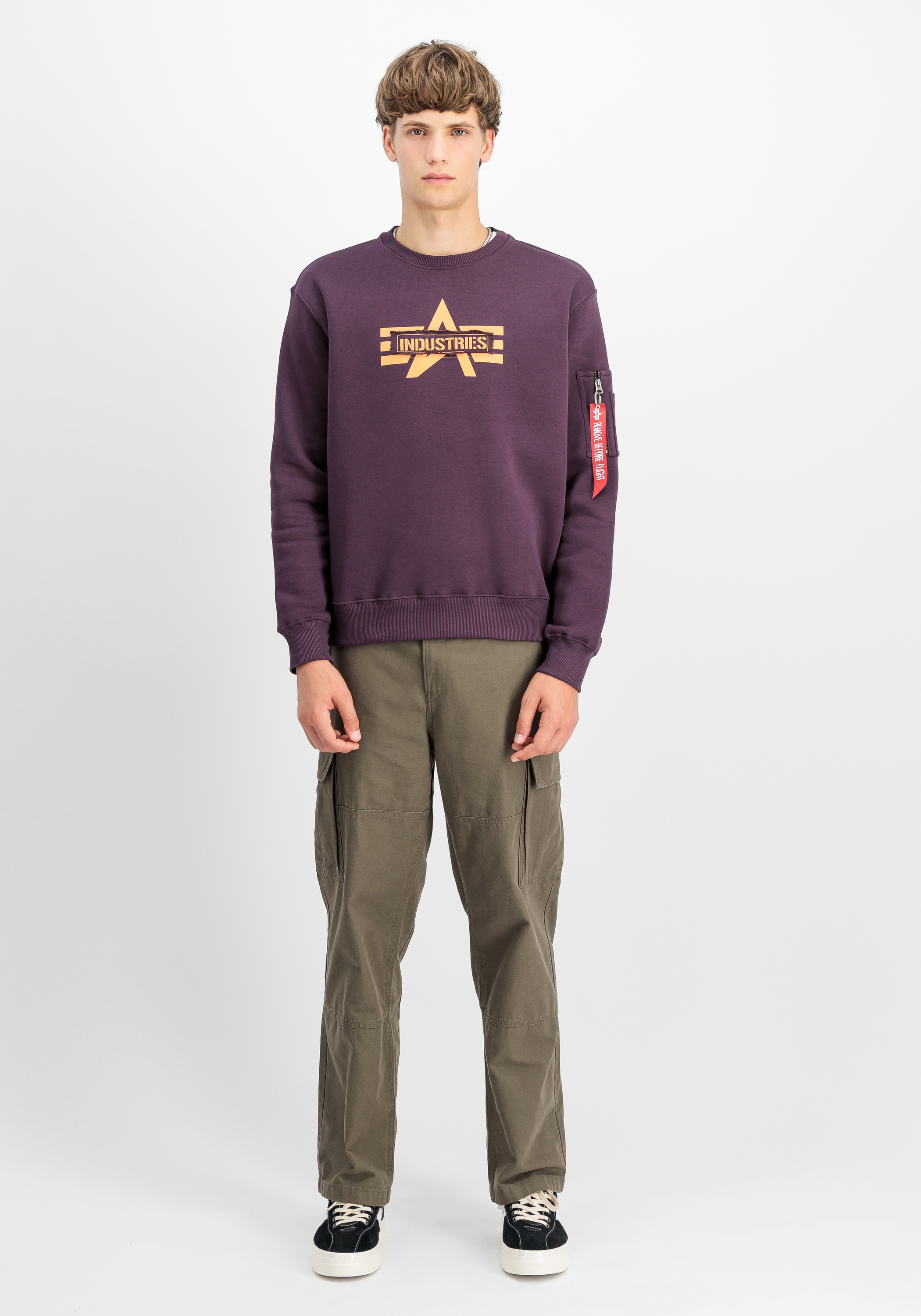 Thumbnail - Alpha Industries Sweater "Logo Edge Sweatshirt"