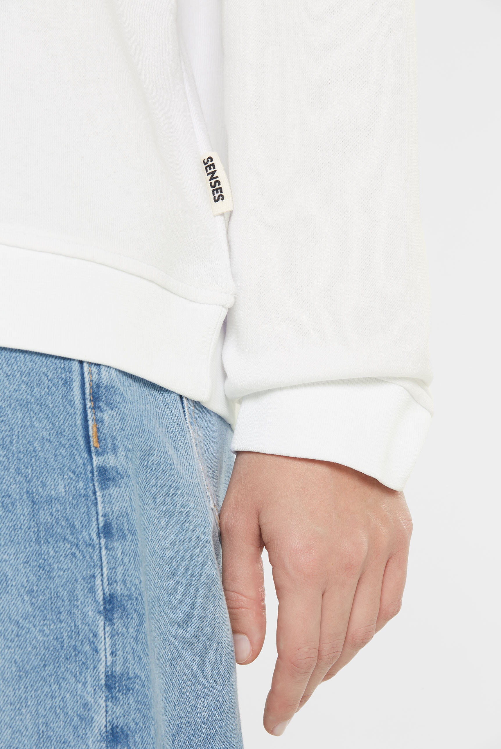 SENSES.THE LABEL Sweater , mit überschnittenen Schultern
