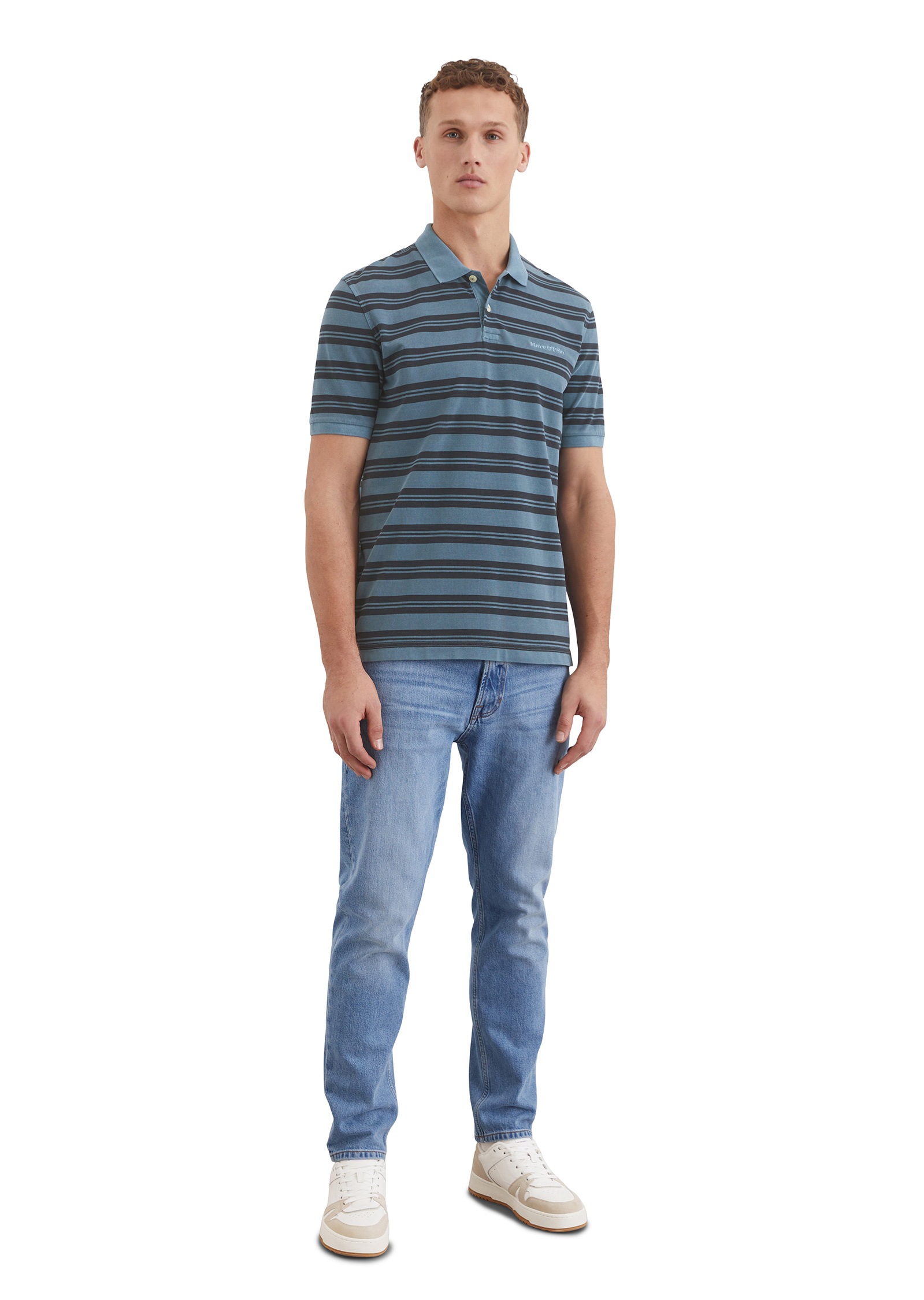 Marc O'Polo Poloshirt »aus Bio-Baumwoll-Piqué«