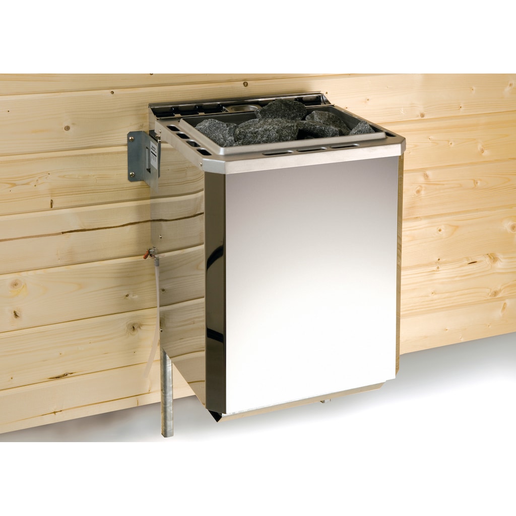 weka Sauna »Arendal 1«, 7,5 kW Bio-Kombiofen mit ext. Steuerung