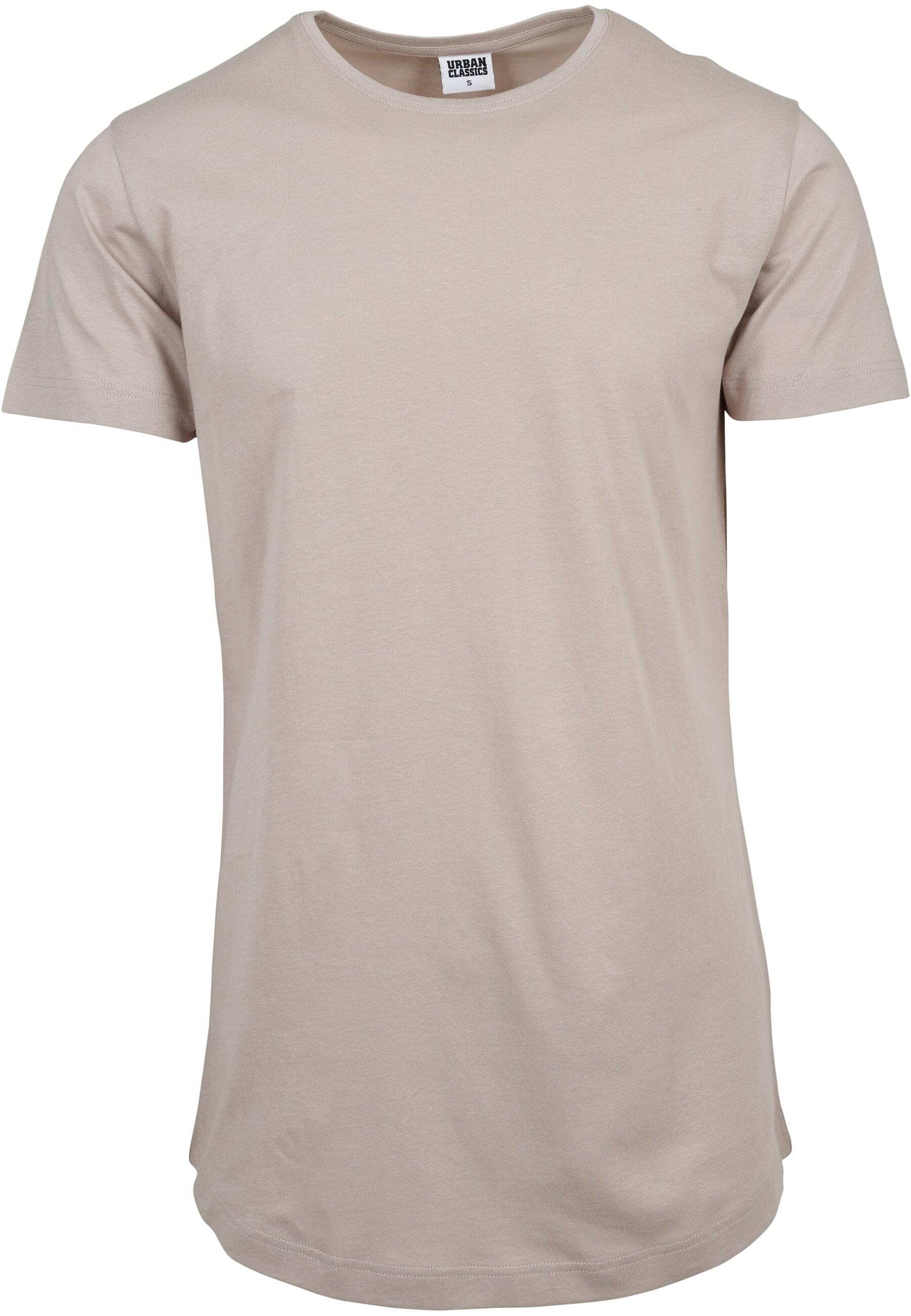 URBAN CLASSICS Kurzarmshirt "Urban Classics Herren Shaped Long Tee" günstig online kaufen