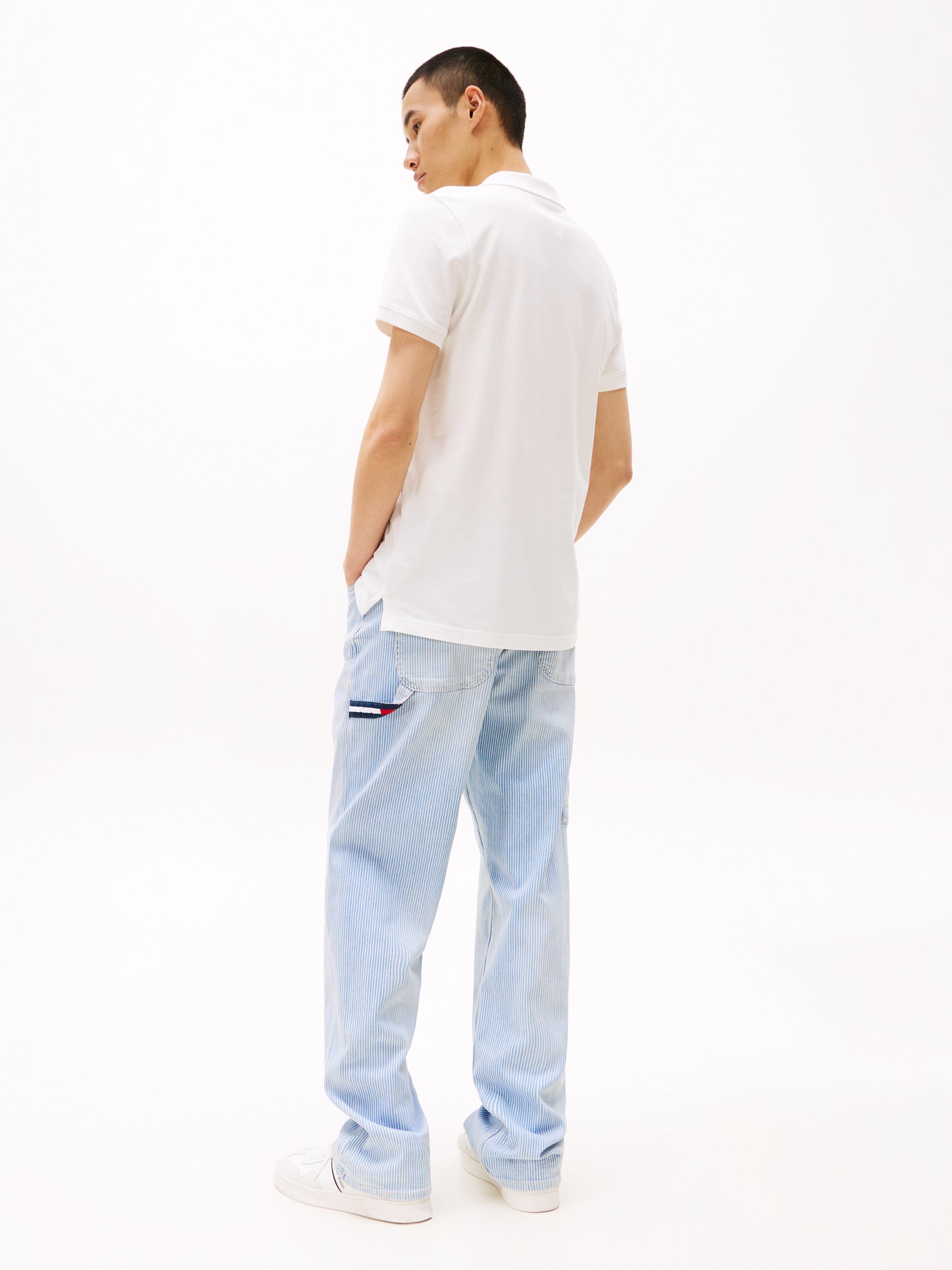 Tommy Jeans Poloshirt »TJM SLIM PLACKET POLO EXT«