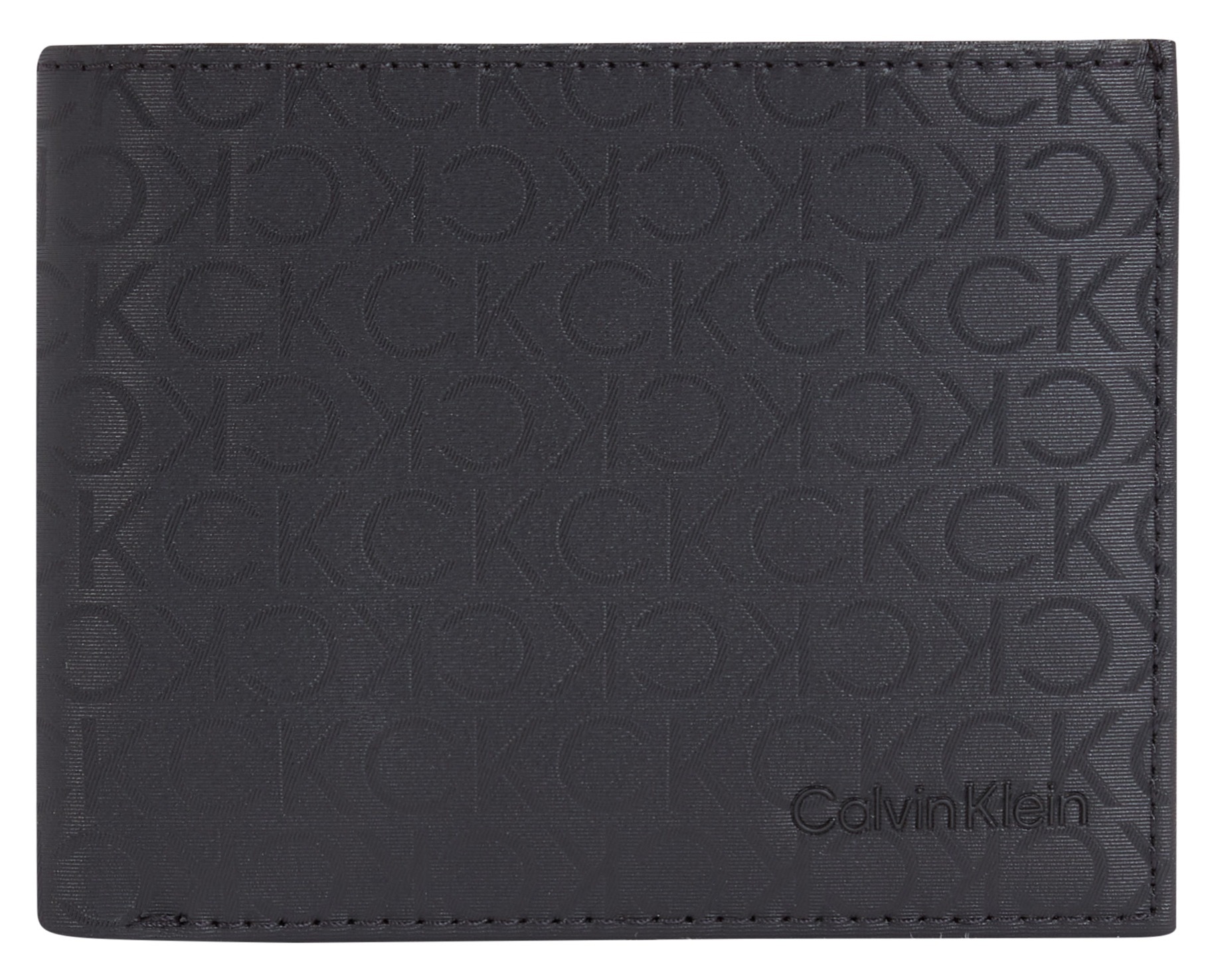 Guter Preis Calvin Klein Geldbörse »CK ELEVATED BIFOLD W/COIN«, Logo | mit 5CC schönem BAUR Allover bestellen