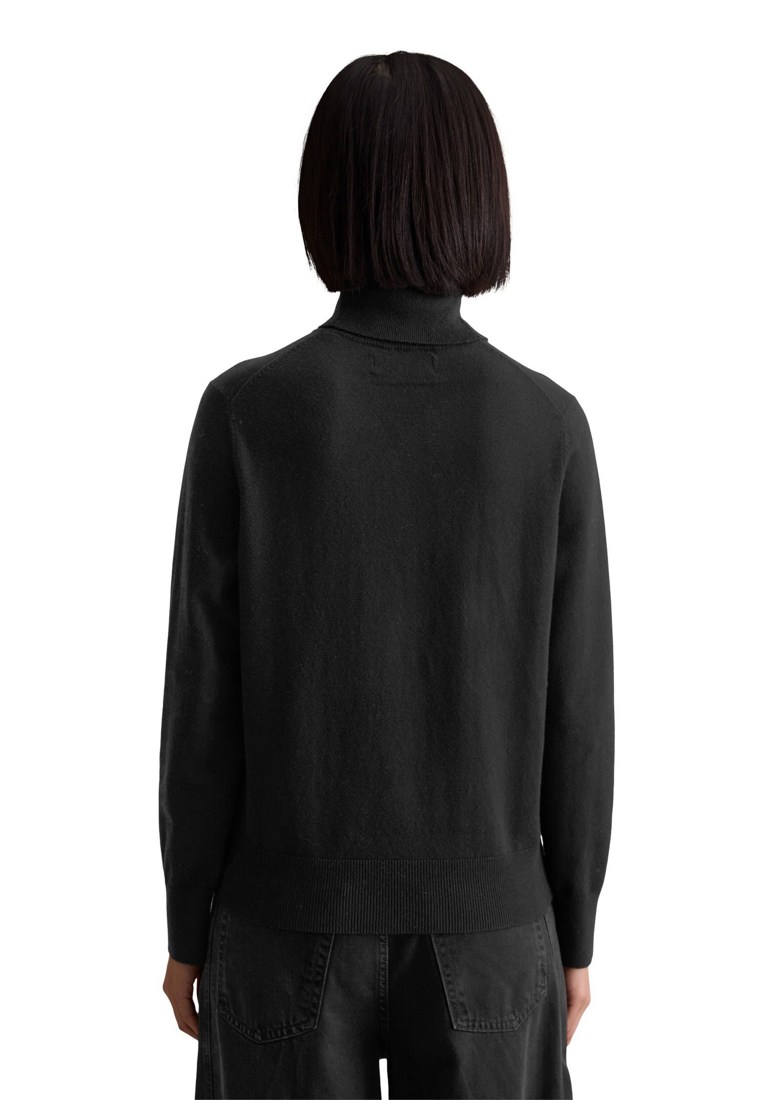 Marc O'Polo DENIM Rollkragenpullover Feinstrick, Basic, normale Passform