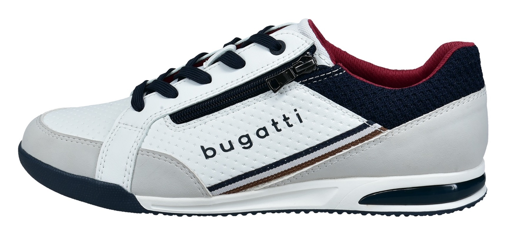 bugatti Sneaker, Schnürschuh, Halbschuh, Freizeitschuh mit Kontrastbesätzen