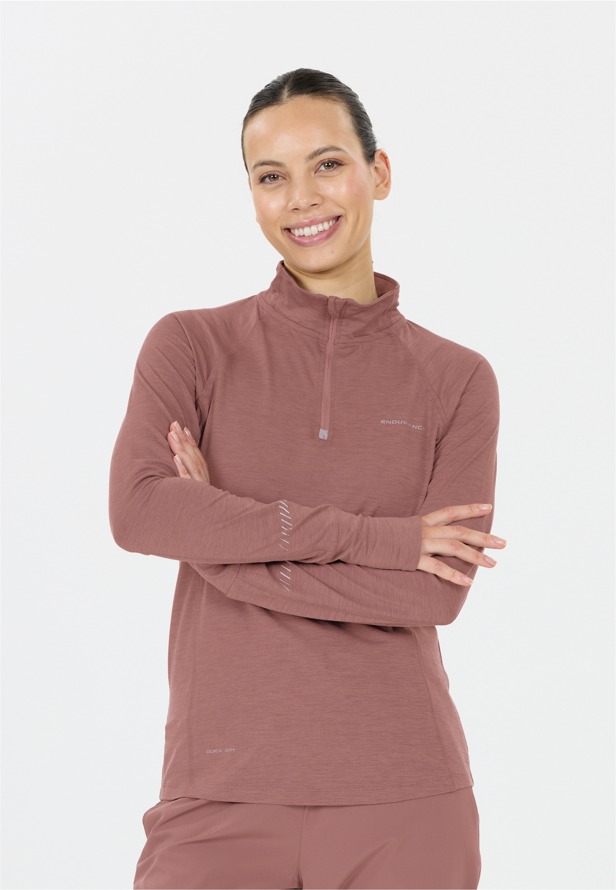 ENDURANCE Funktionsshirt "Canna" mit cleveren Daumenöffnungen günstig online kaufen