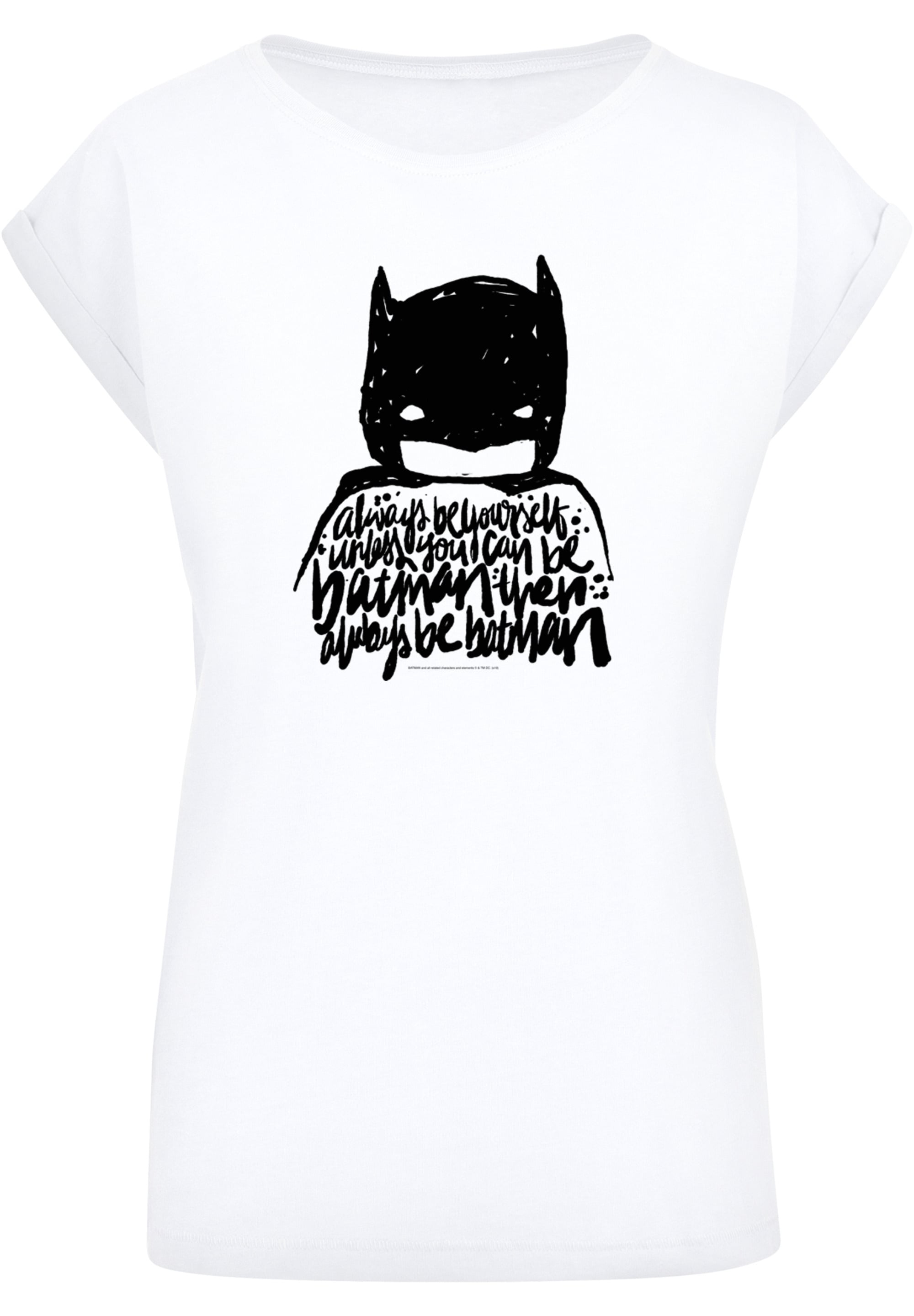 F4NT4STIC T-Shirt »DC Comics Batman Always Be Yourself«, Print