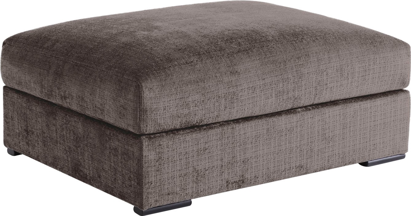 Home affaire "Casa XL, B: 101 cm" Mega-Hocker, in Cord oder Chenille-Struktur, Federkern