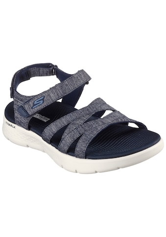 Sandale »GO WALK FLEX SANDAL-SUNSHINE«, Sommerschuh, Sandalette, Klettschuh, mit...