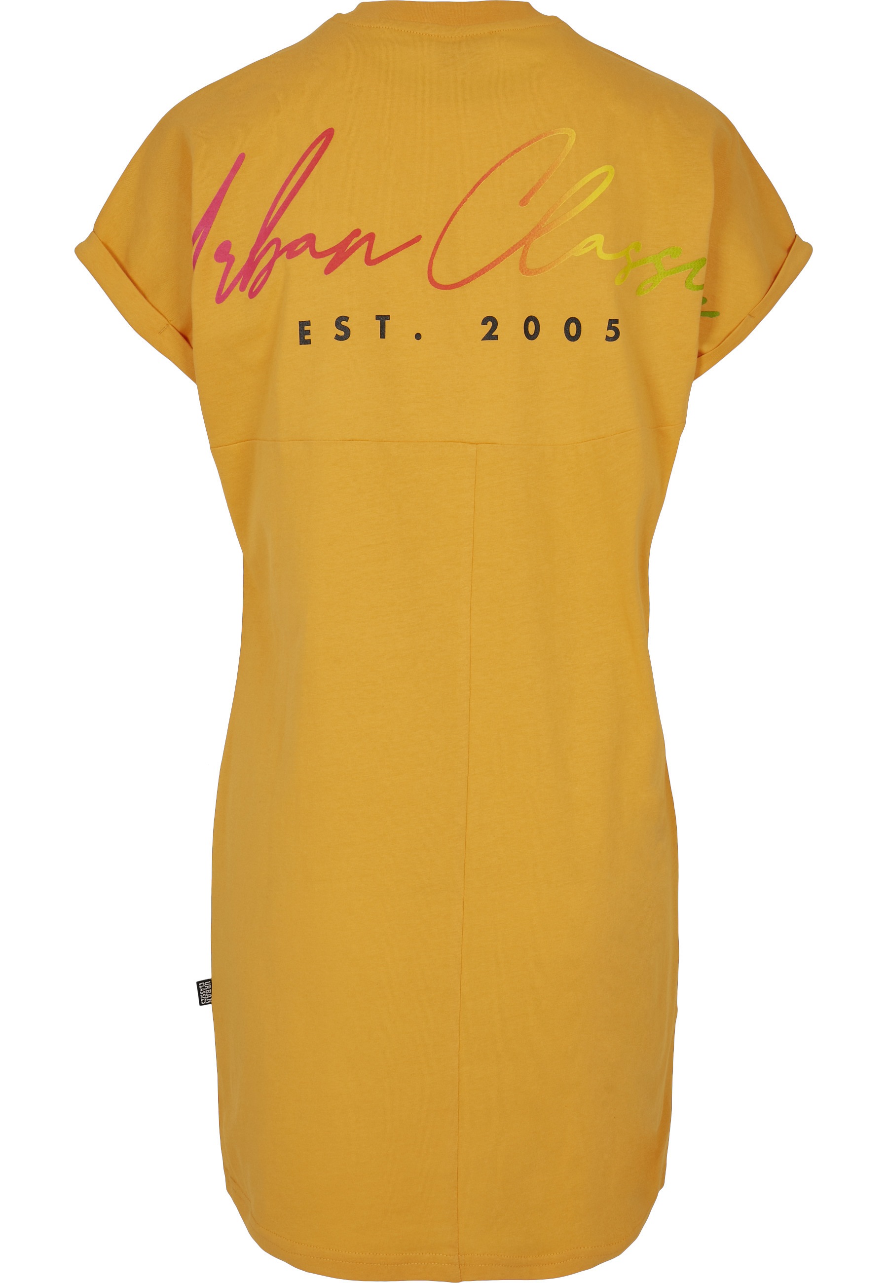 URBAN CLASSICS Shirtkleid "Urban Classics Damen Ladies Rainbow Tee Dress" 1 günstig online kaufen